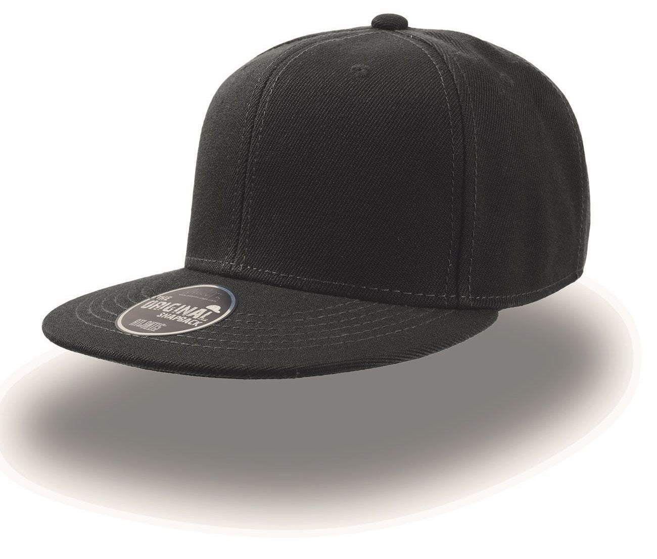 Casquette Snap Visière Plate - Black