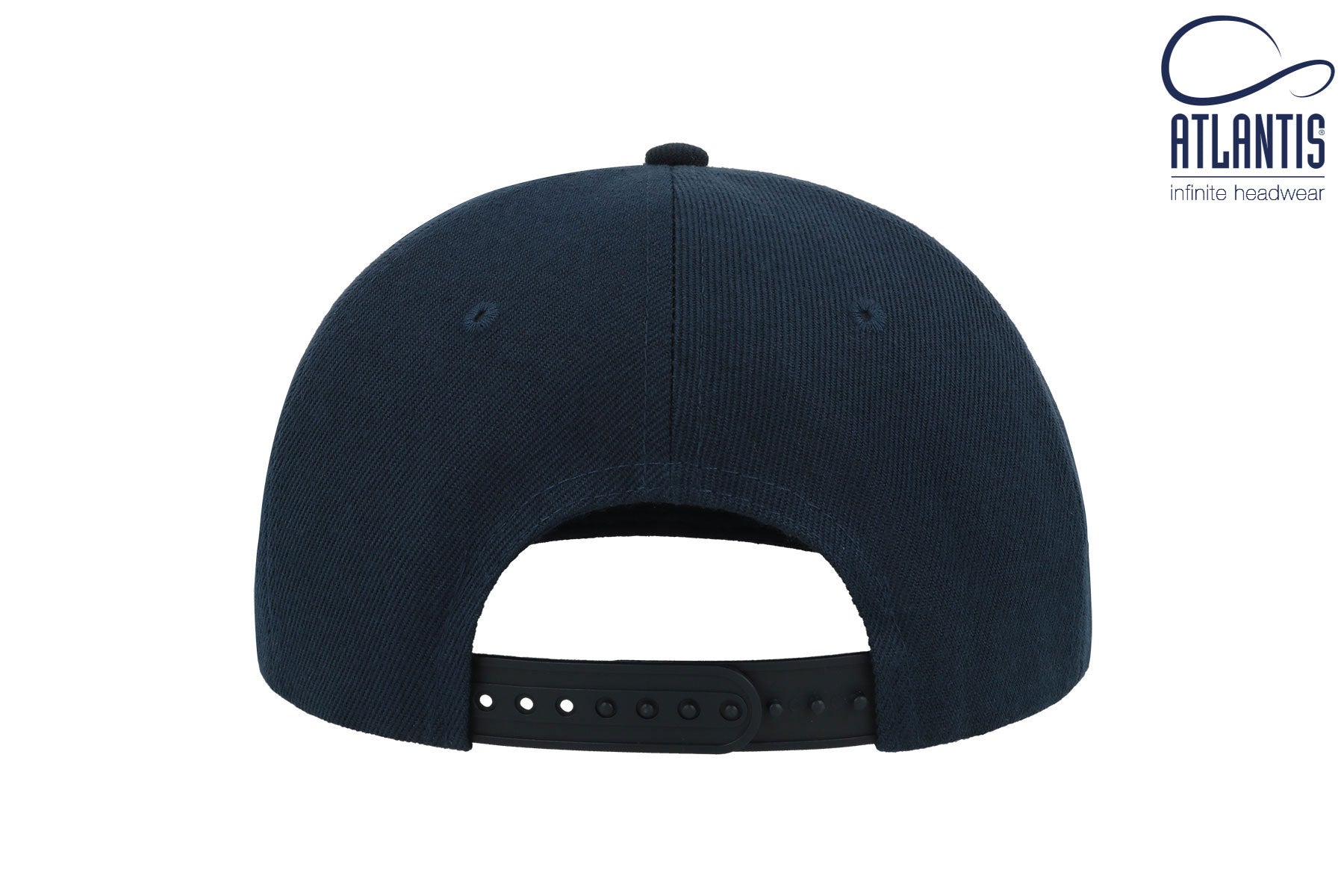 Casquette Snap Visière Plate - Navy/red