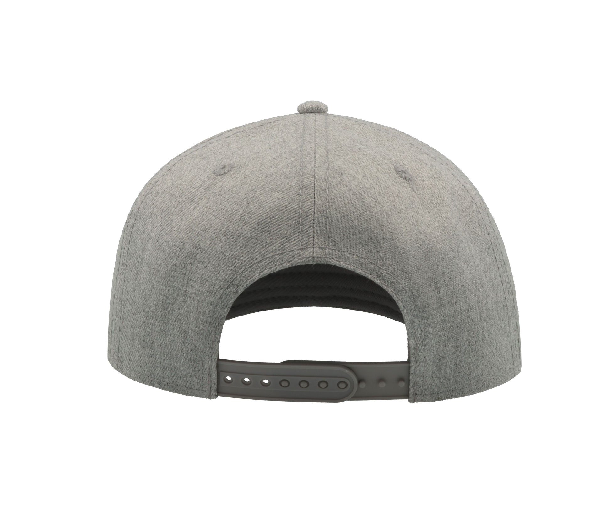 Casquette Snap Visière Plate - Grey Melange