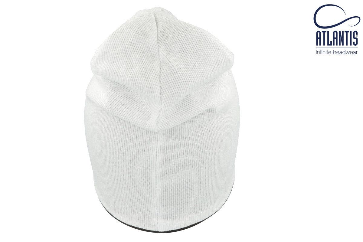 Bonnet Extrême Réversible - White/black