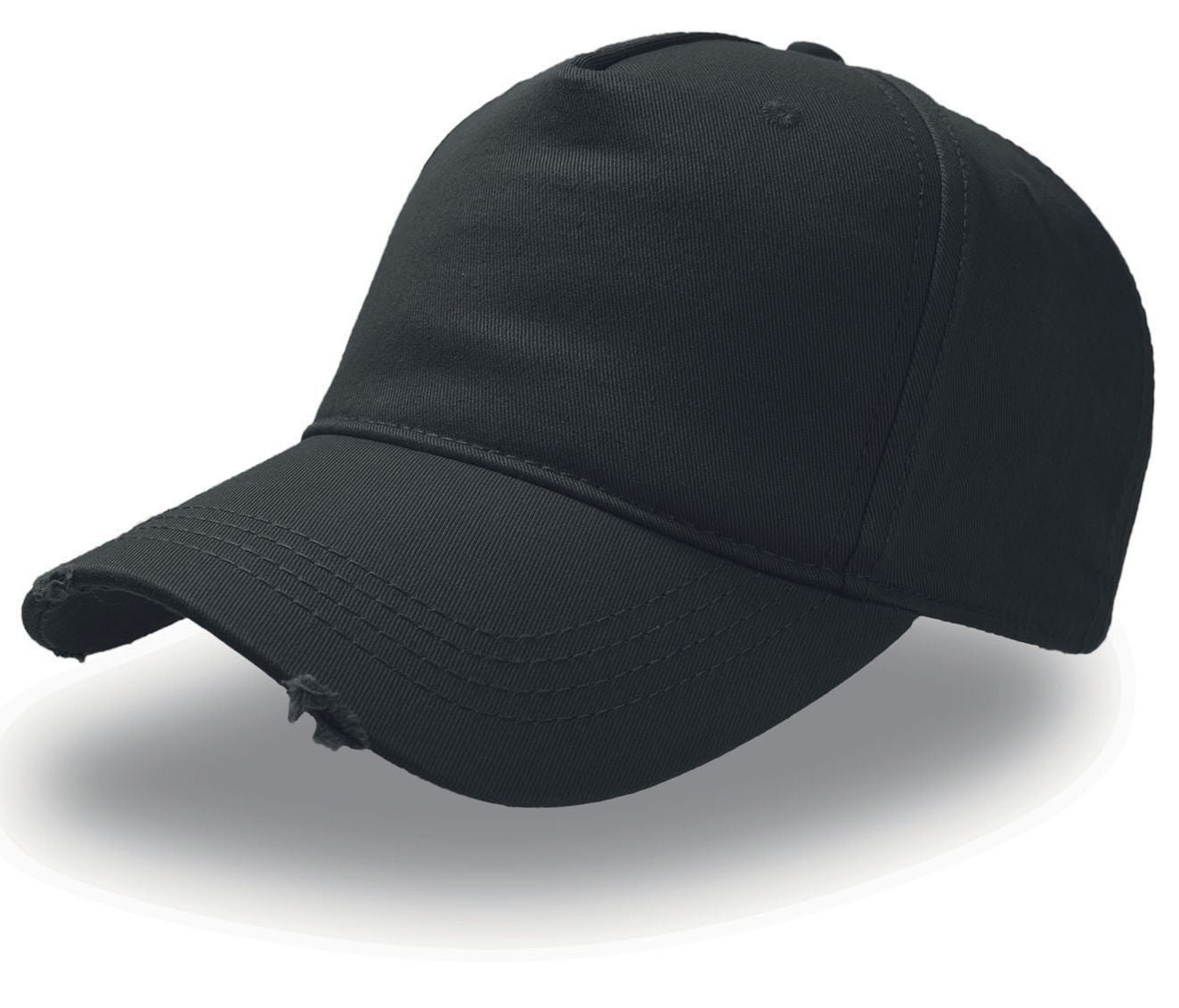 Casquette 5 Pans Style Vintage - Black