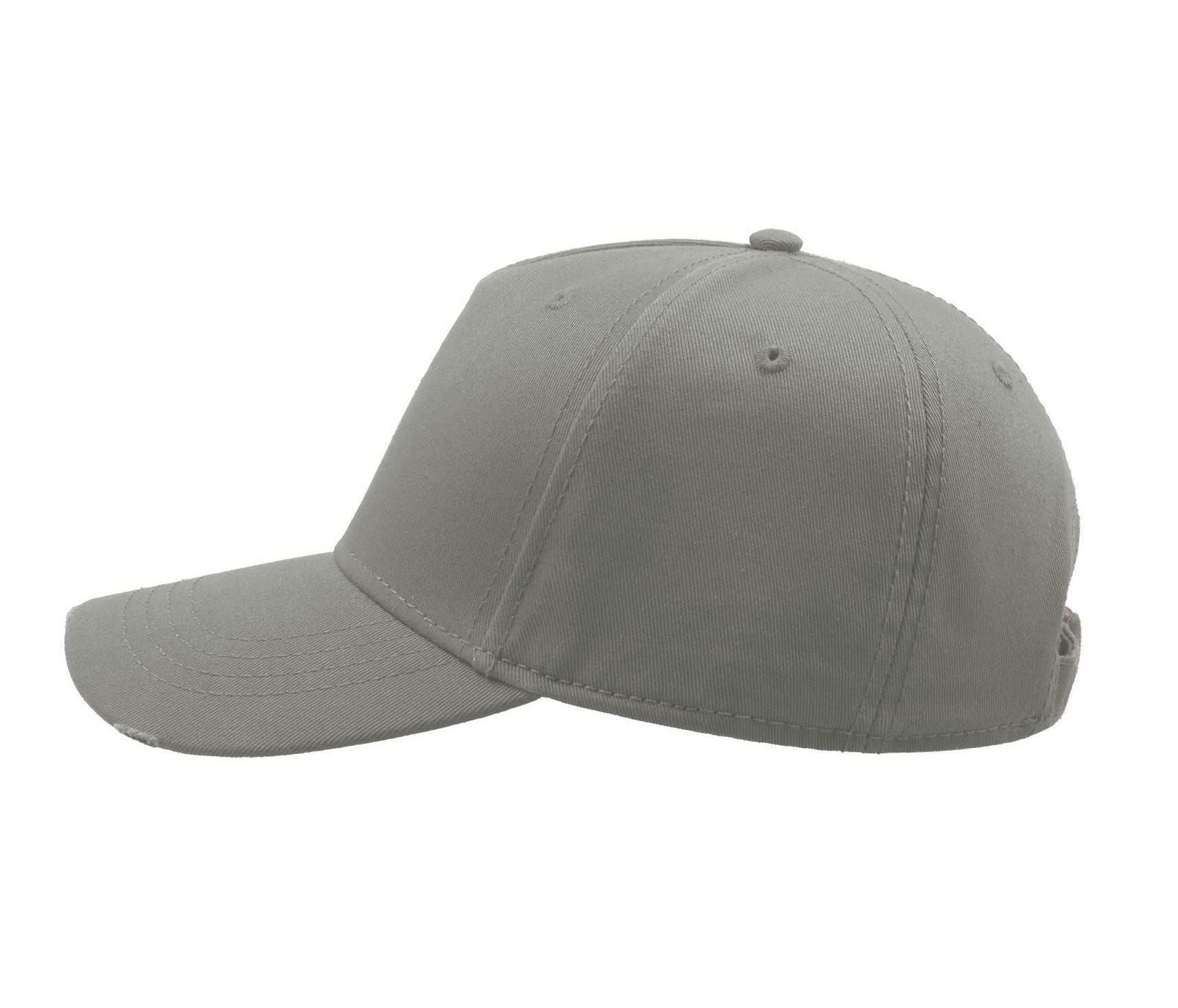 Casquette 5 Pans Style Vintage - Grey