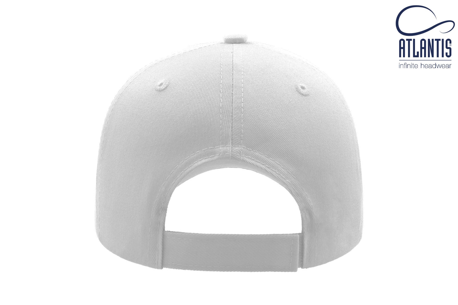 Casquette 5 Pans Effet Nid D'abeille - White