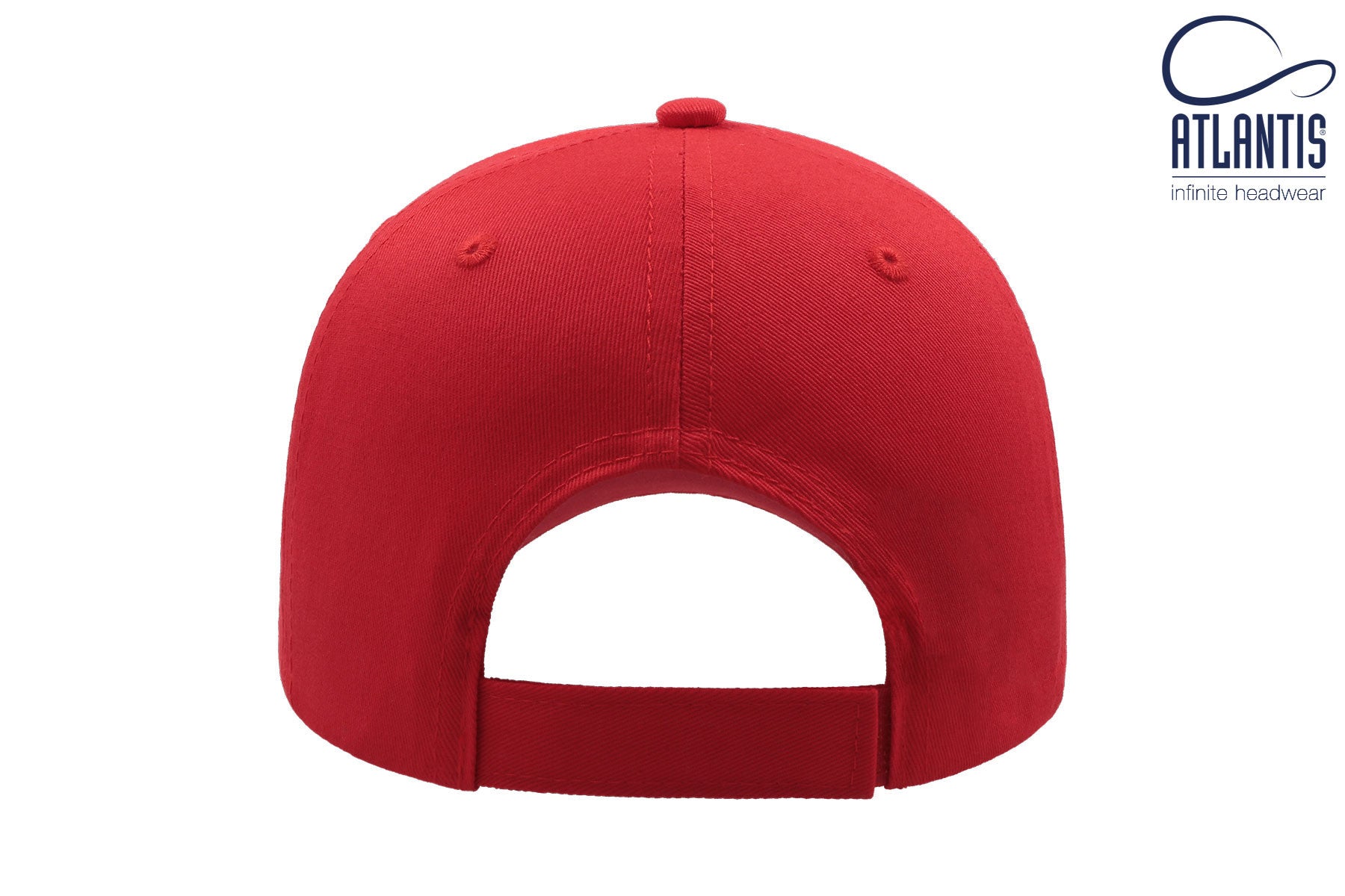 Casquette 5 Pans Effet Nid D'abeille - Red
