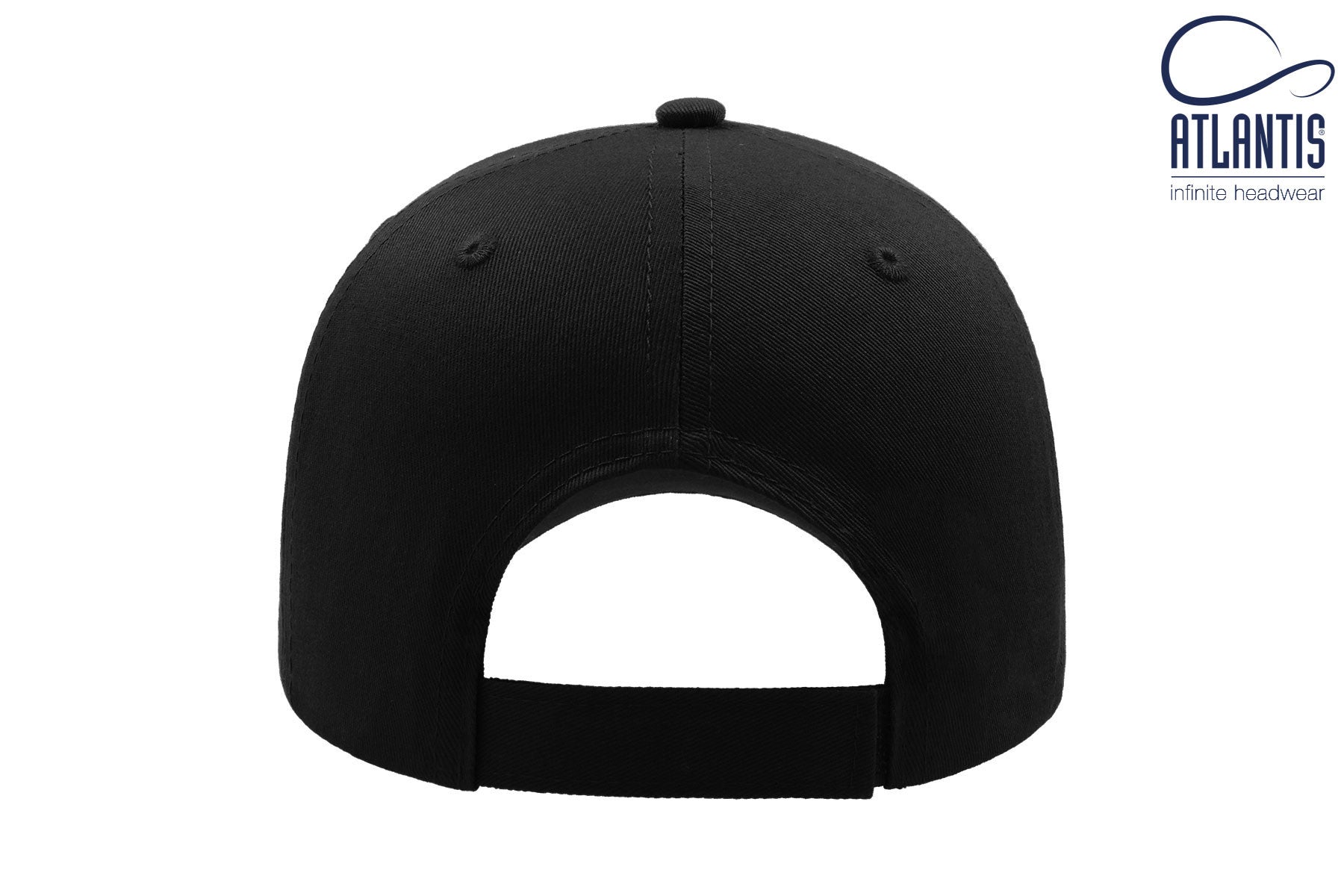 Casquette 5 Pans Effet Nid D'abeille - Black