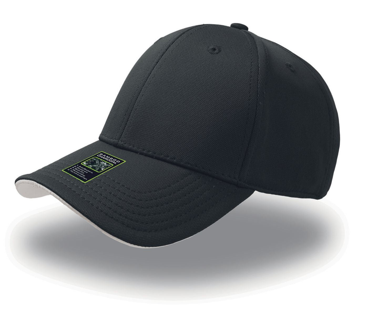 Casquette 6 Pans - Black/grey