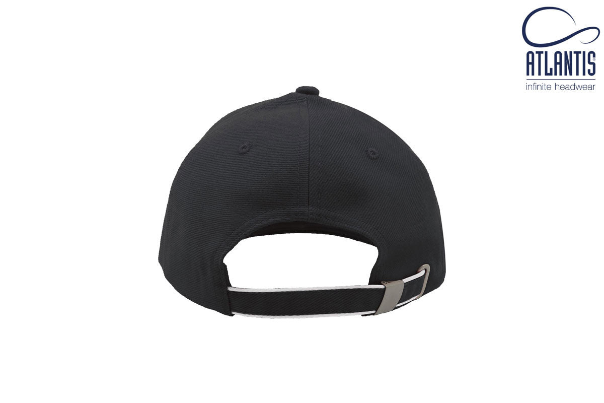 Casquette 6 Pans Contrastée - Navy/white