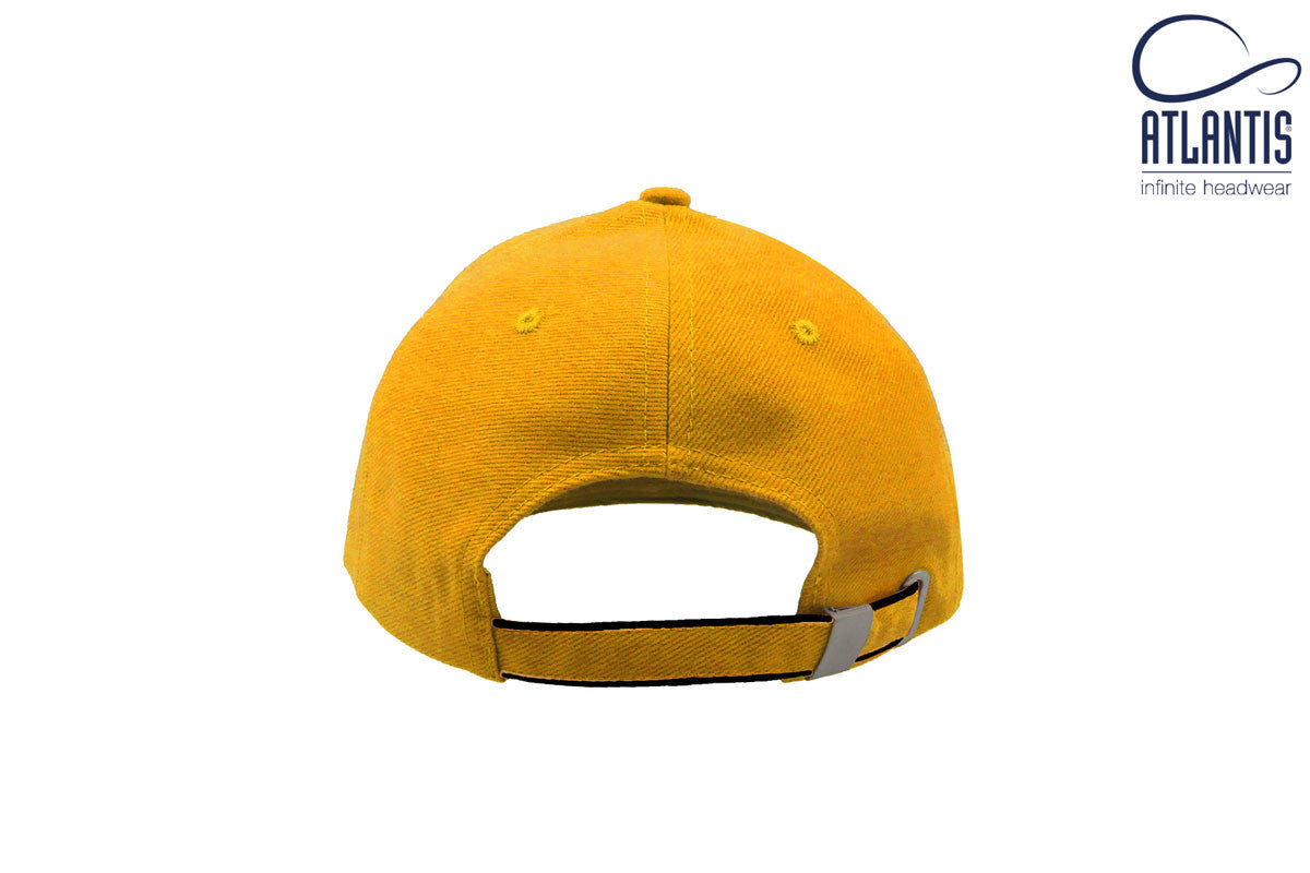 Casquette 6 Pans Contrastée - Yellow/navy