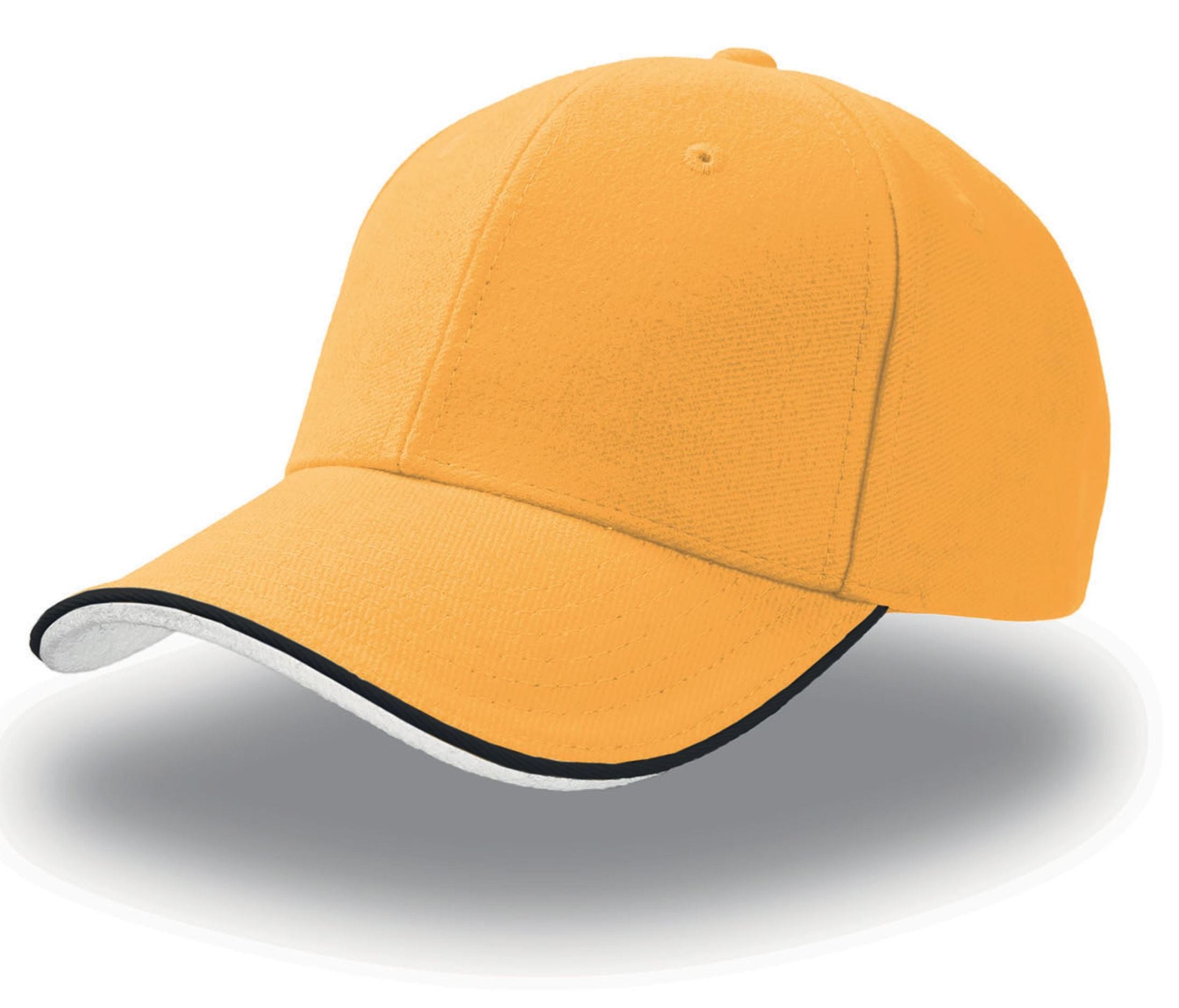 Casquette 6 Pans Contrastée - Yellow/navy