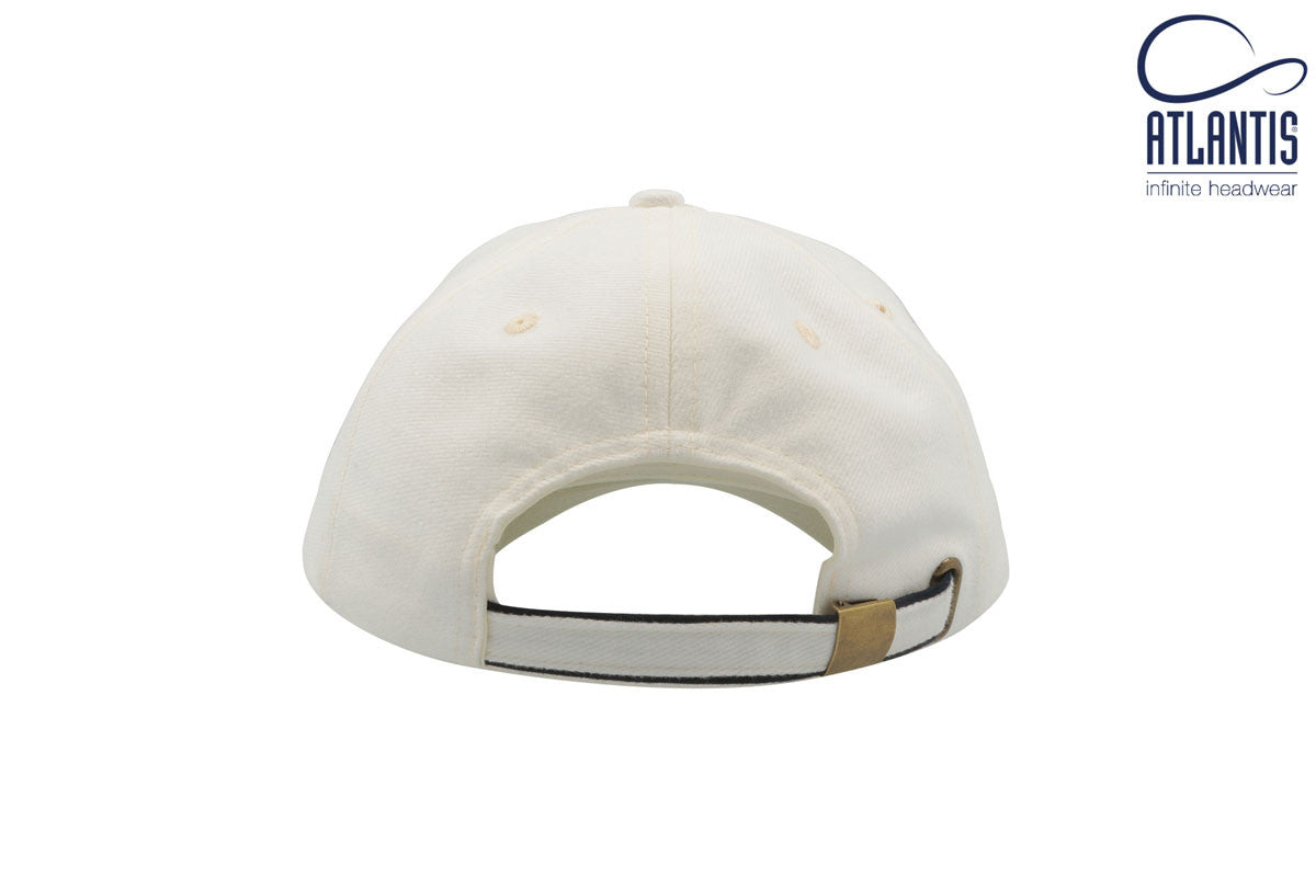 Casquette 6 Pans Contrastée - Natural / Navy