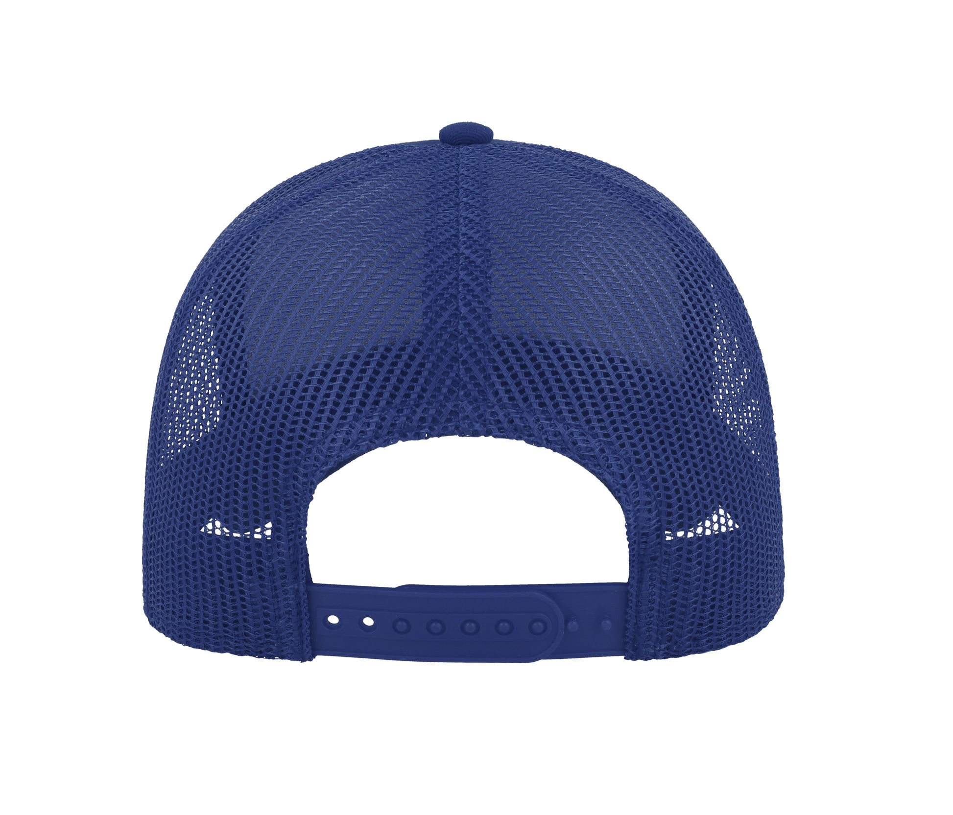 Casquette 5 Pans Style Trucker en Coton - Royal/royal