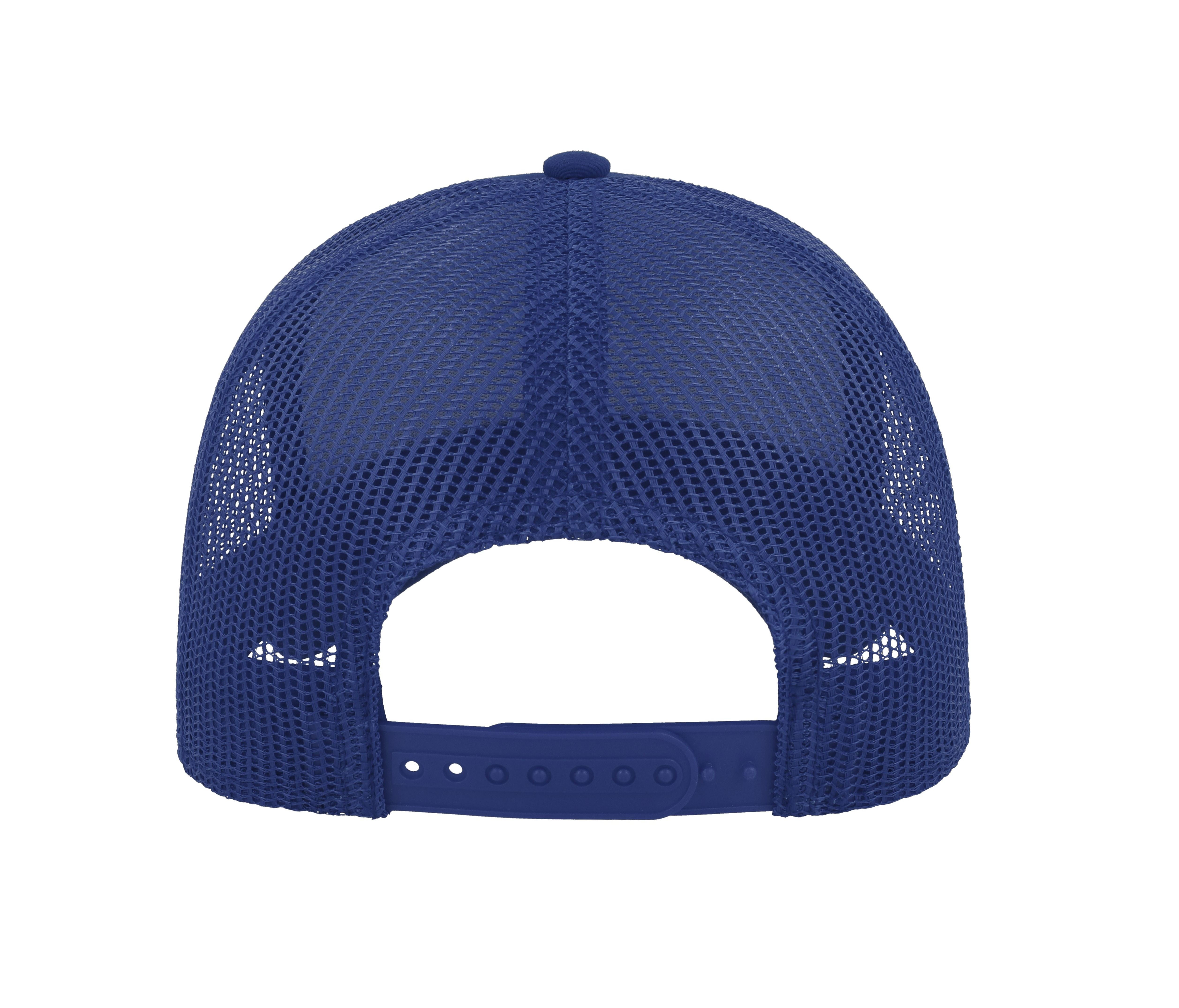 Casquette 5 Pans Style Trucker en Coton - Royal/royal
