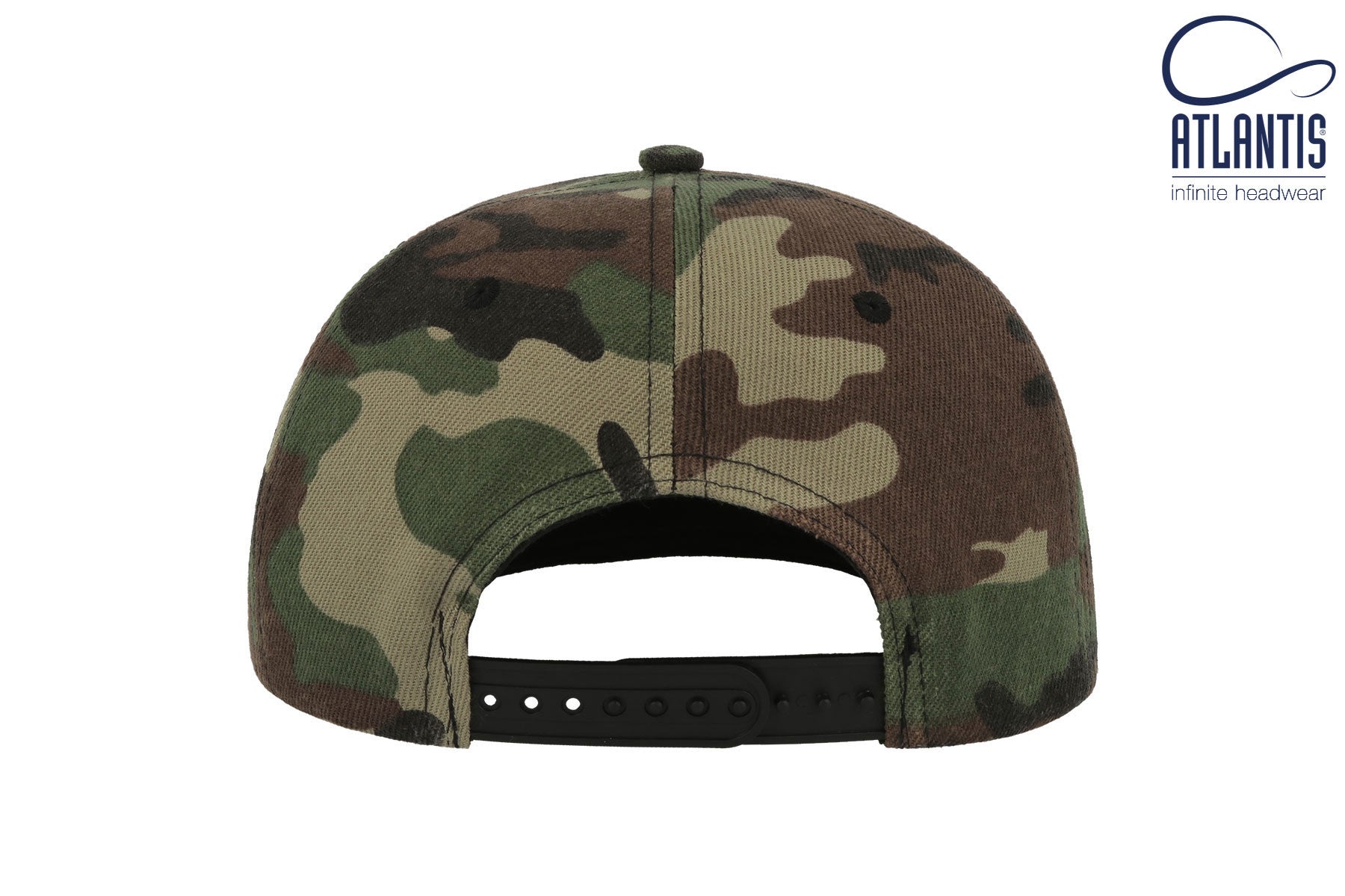 Casquette Visière Plate 5 Pans - Camouflage