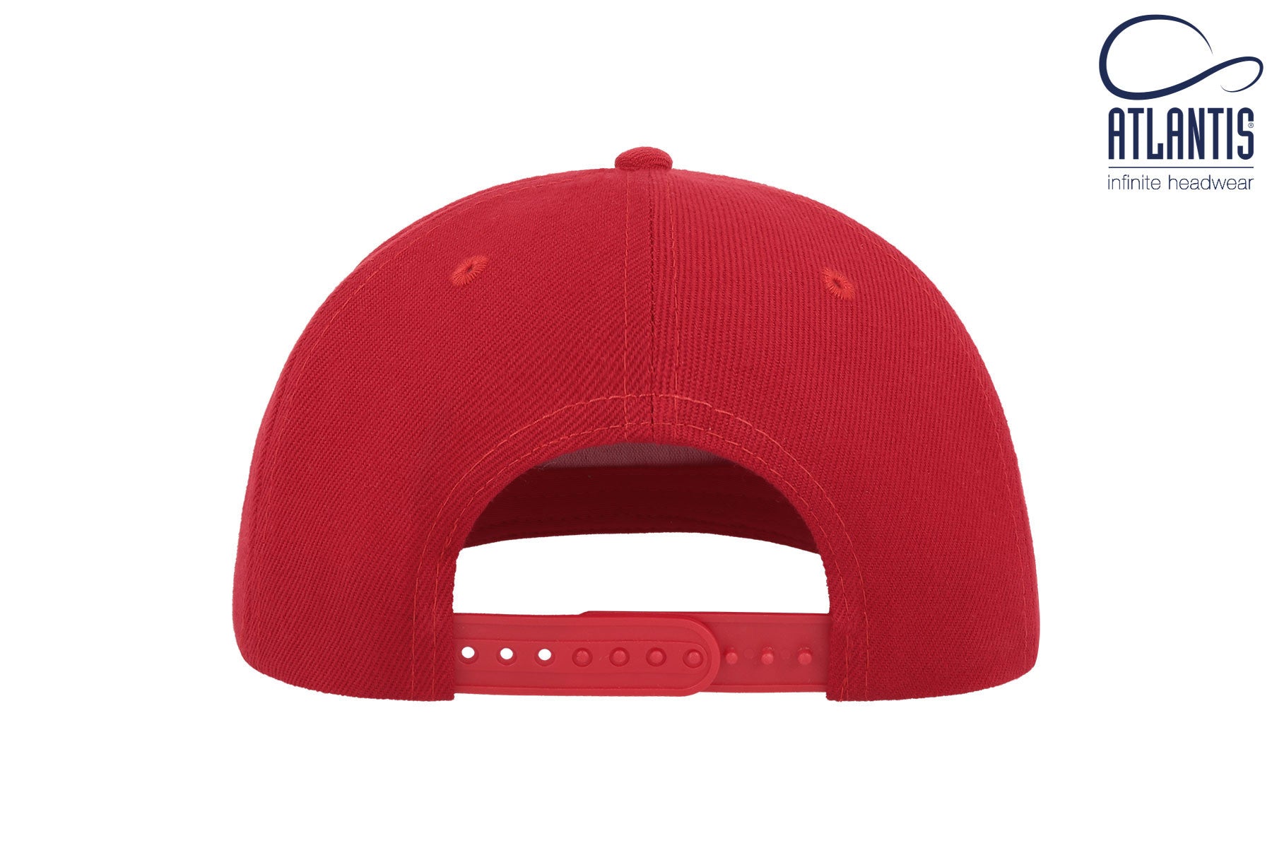 Casquette Visière Plate 5 Pans - Red