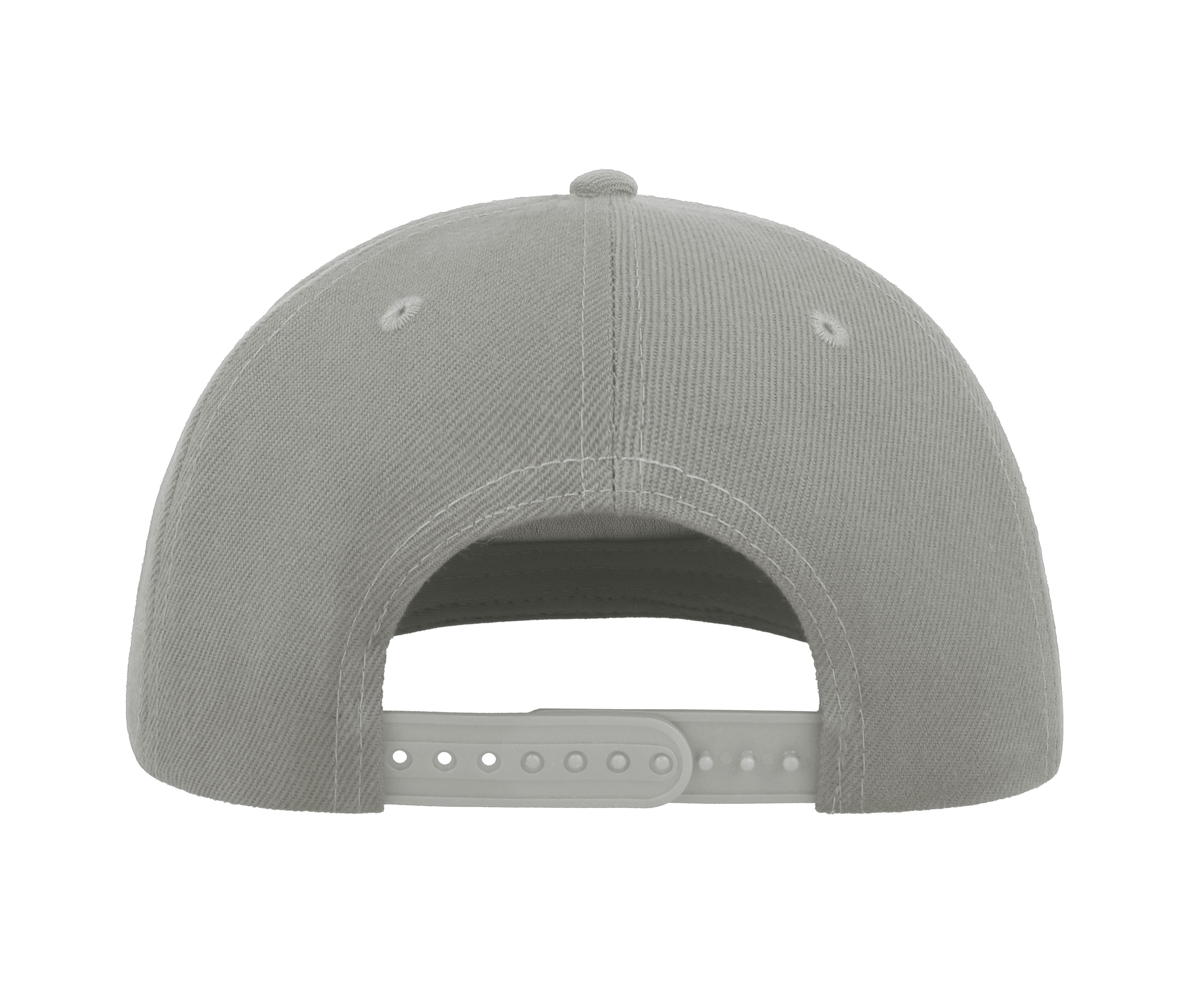 Casquette Visière Plate 5 Pans - Grey