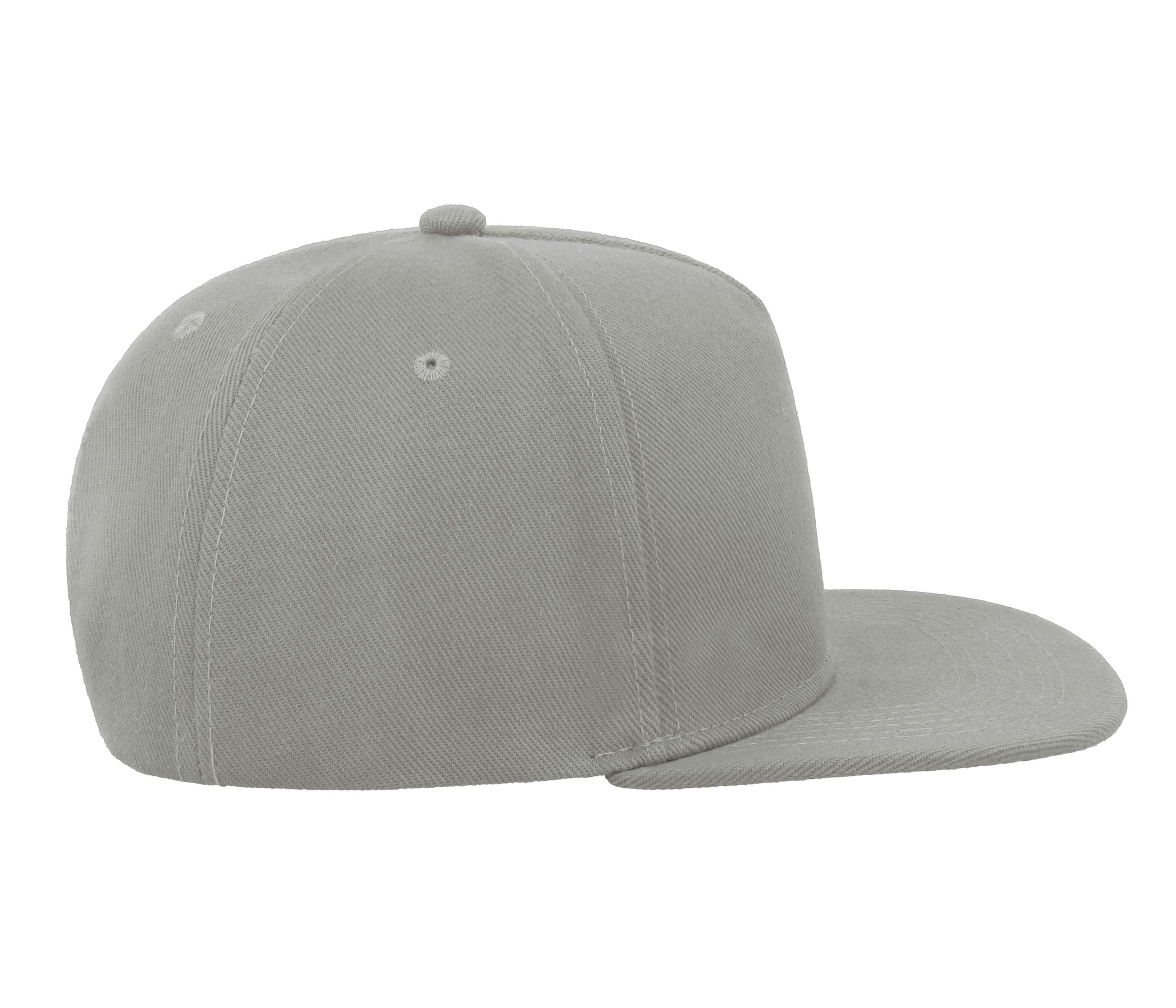 Casquette Visière Plate 5 Pans - Grey