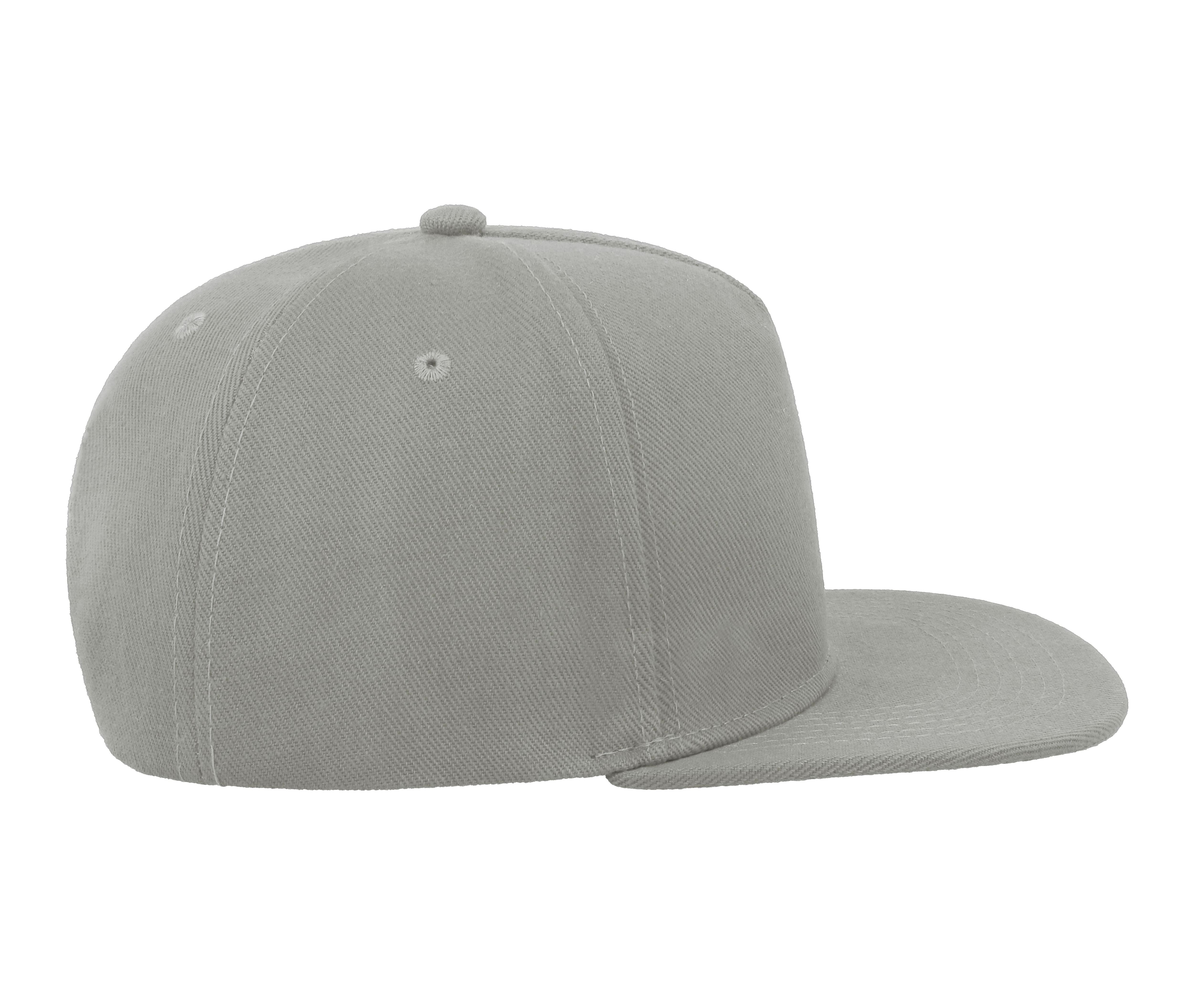 Casquette Visière Plate 5 Pans - Grey