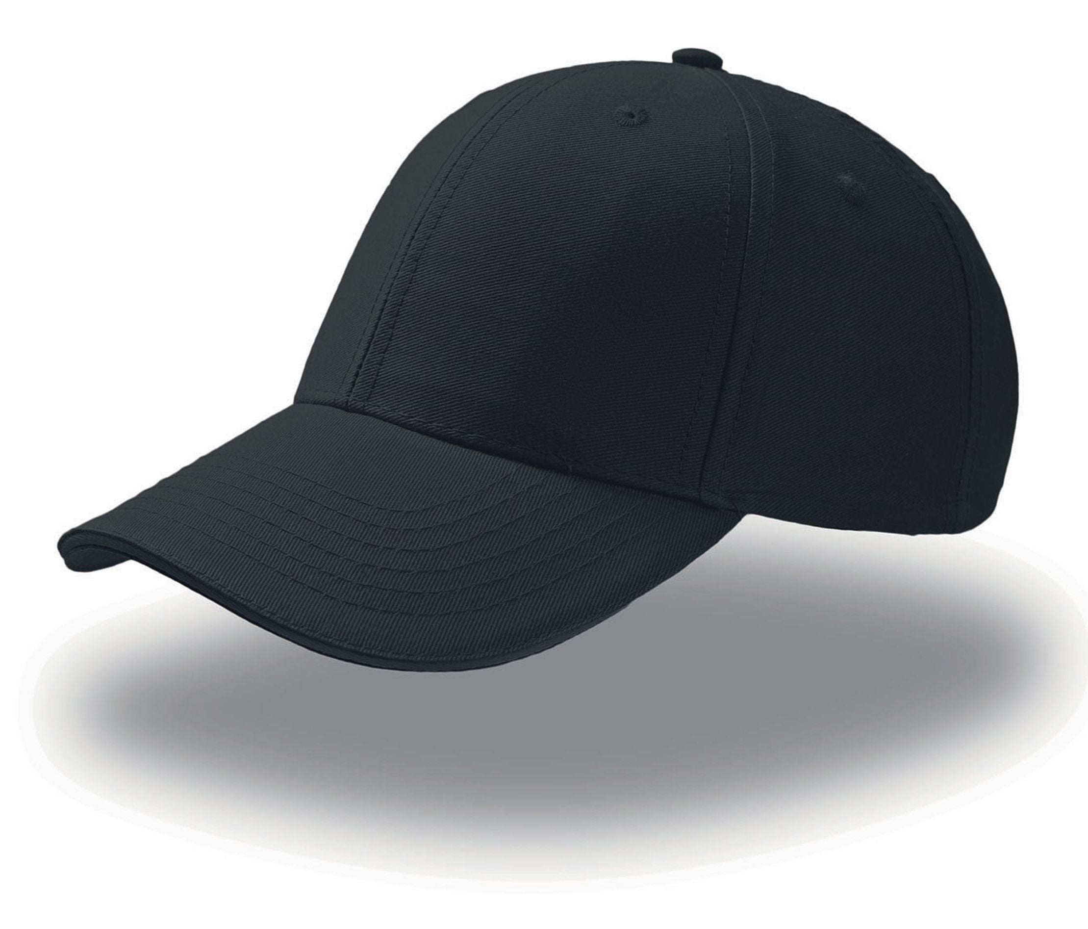 Casquette 6 Pans Visière Sandwich - Black/black