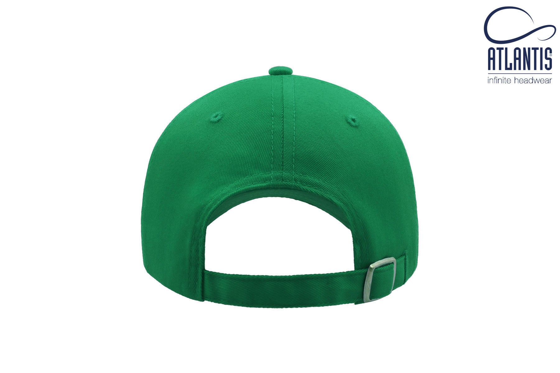 Casquette 6 Pans Visière Sandwich - Green/white