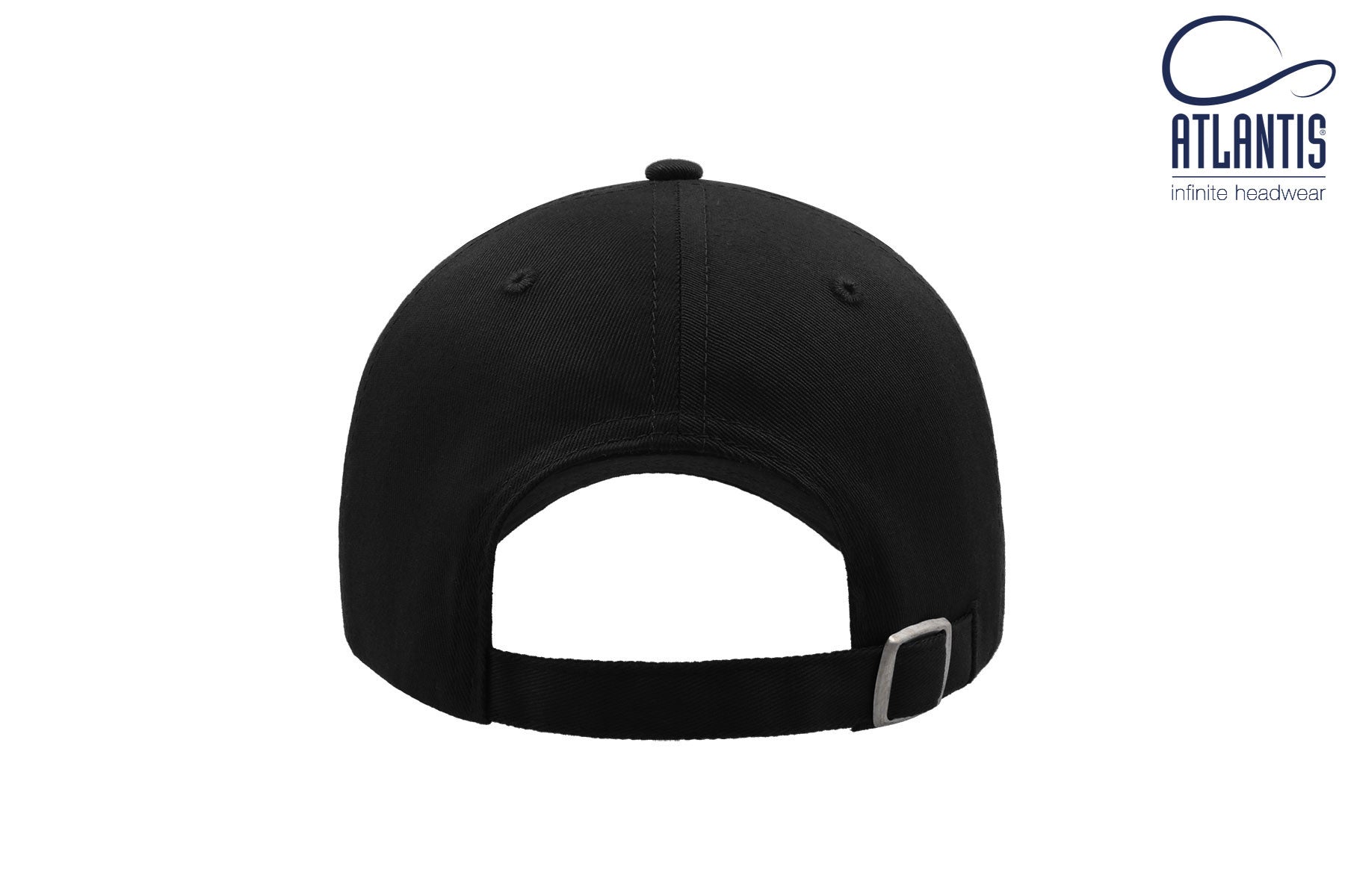 Casquette 6 Pans Visière Sandwich - Black/white