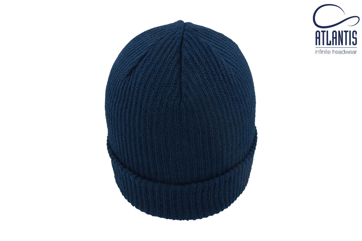 Bonnet Avec Revers - Navy