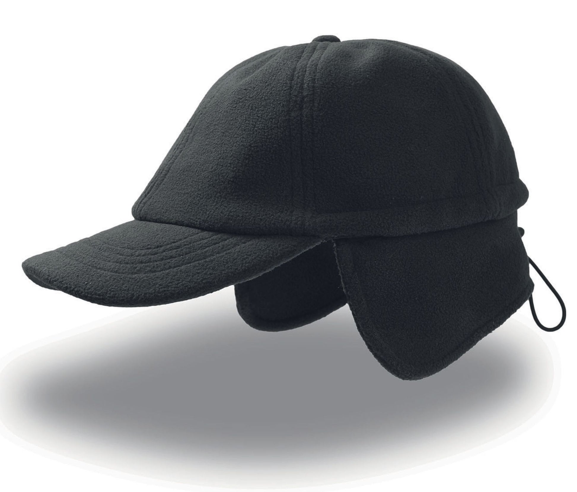 Casquette 6 Pans Hiver - Black