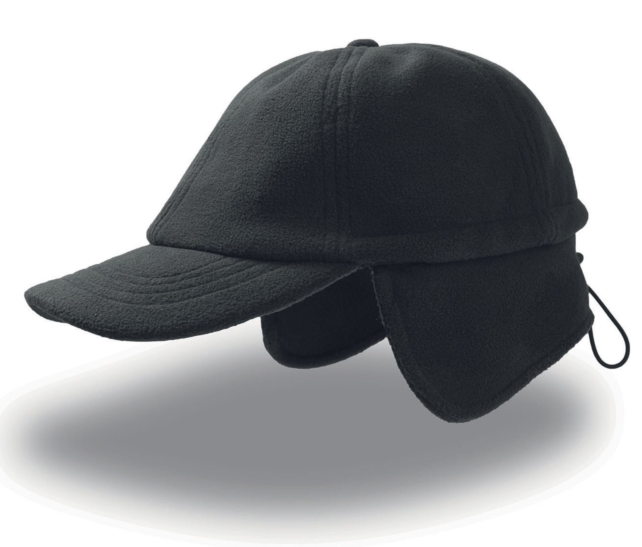 Casquette 6 Pans Hiver - Black