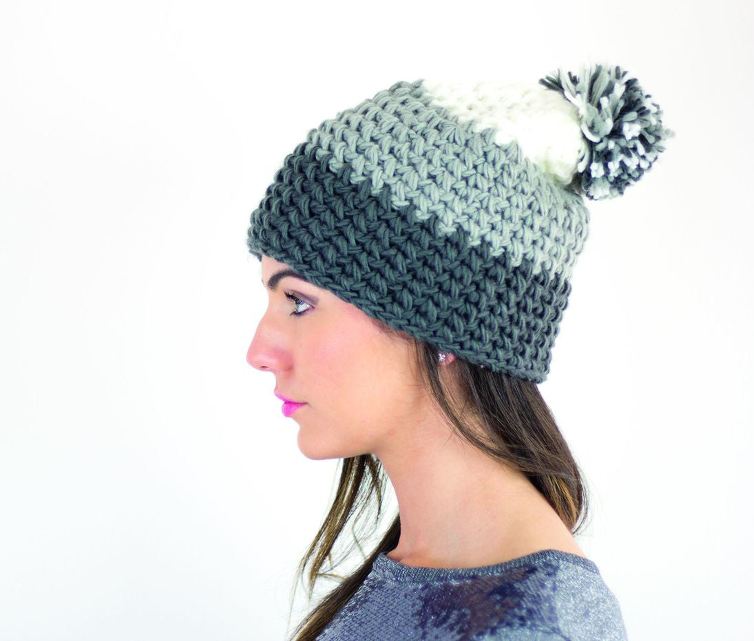 Bonnet avec pompon Everest