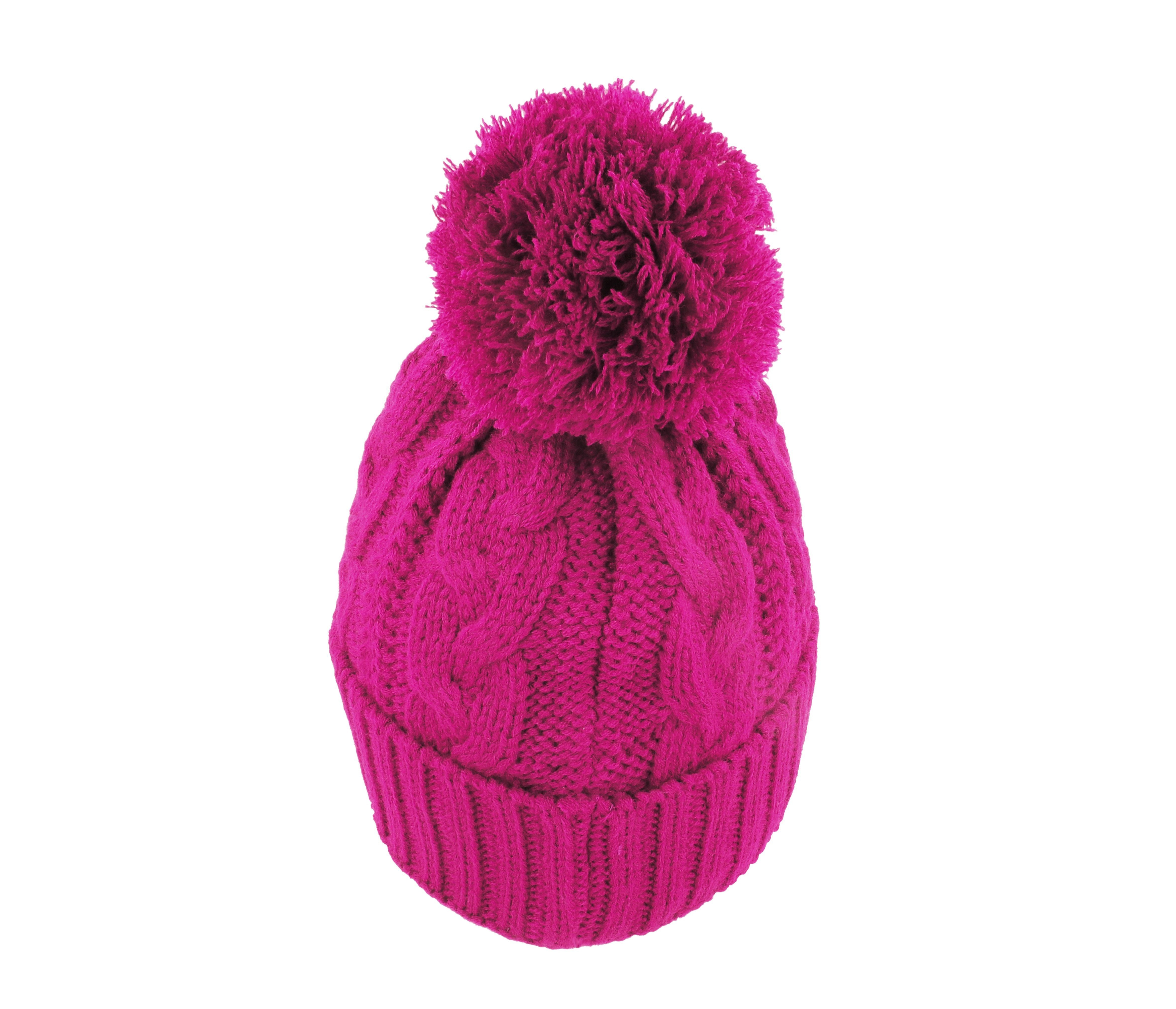 Bonnet Torsadé Vogue - Fuchsia