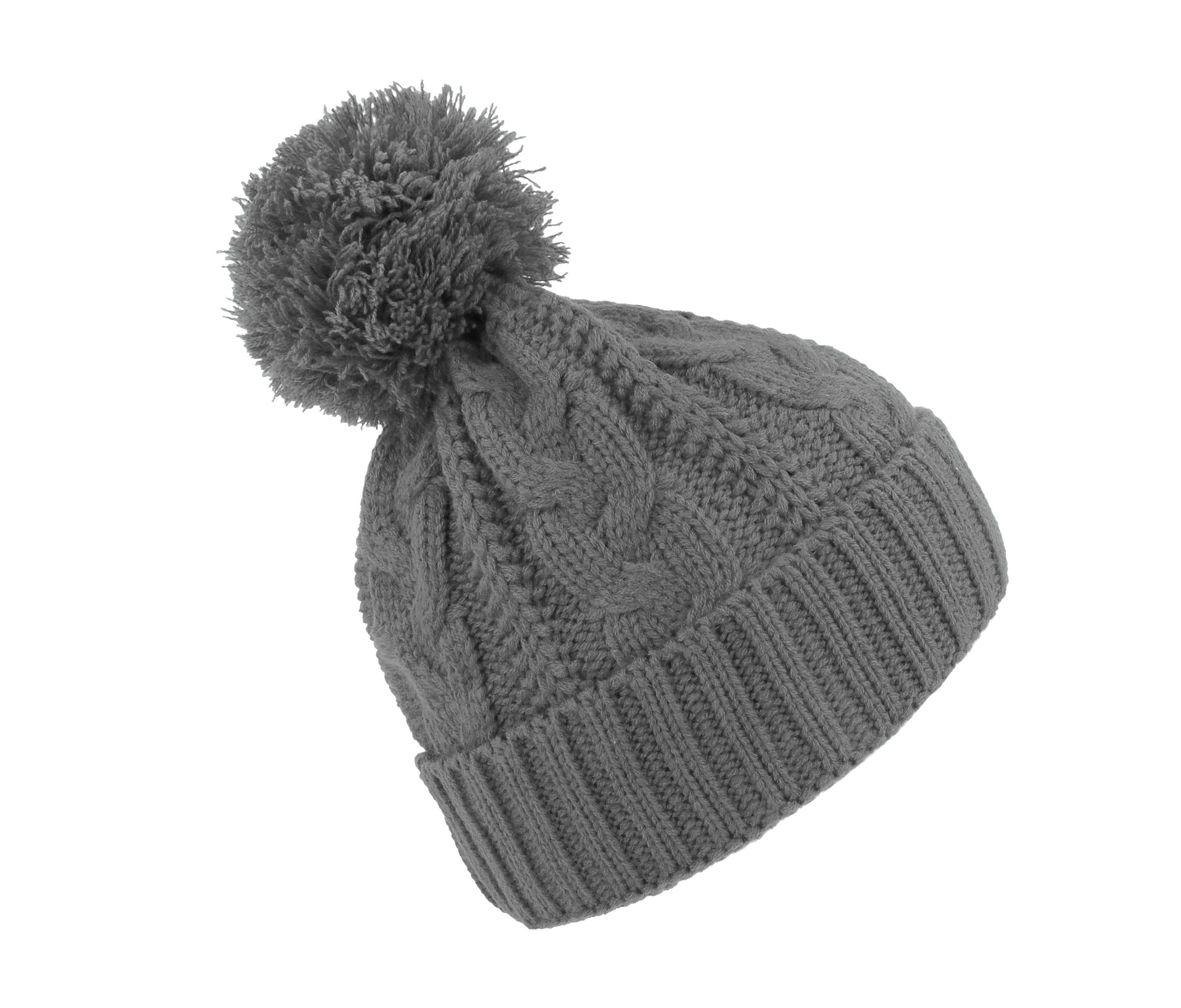 Bonnet Torsadé Vogue - Dark Grey