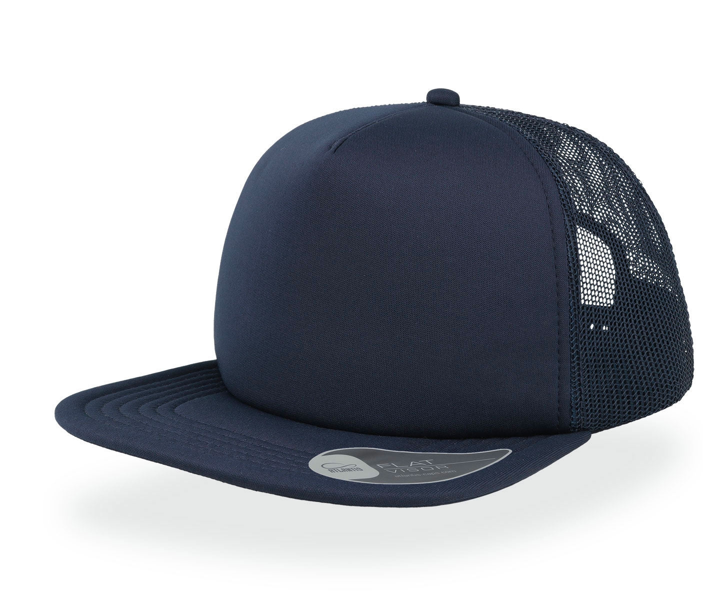 Casquette Américaine Visière Plate - Navy/navy