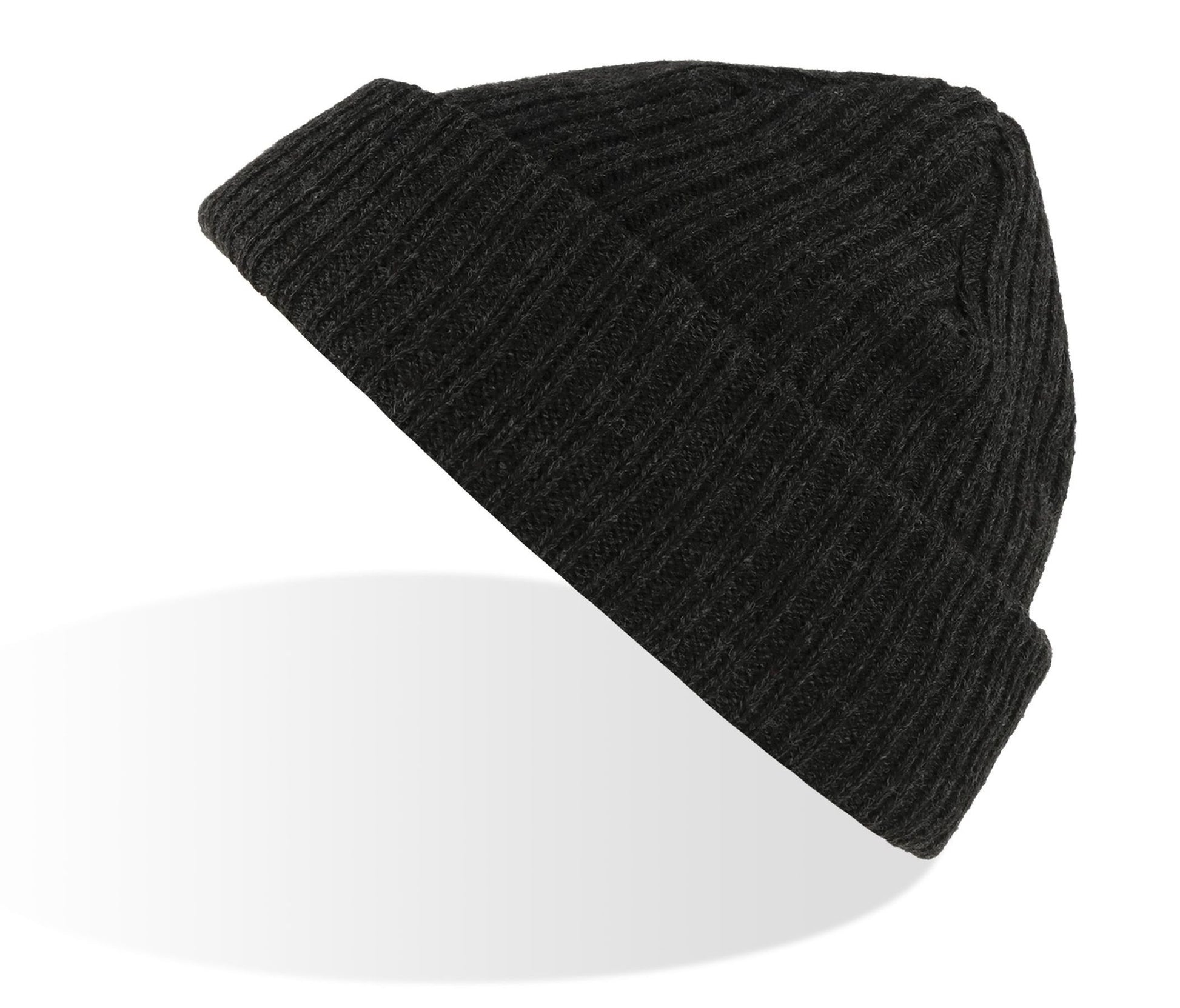 Bonnet Avec Revers - Black
