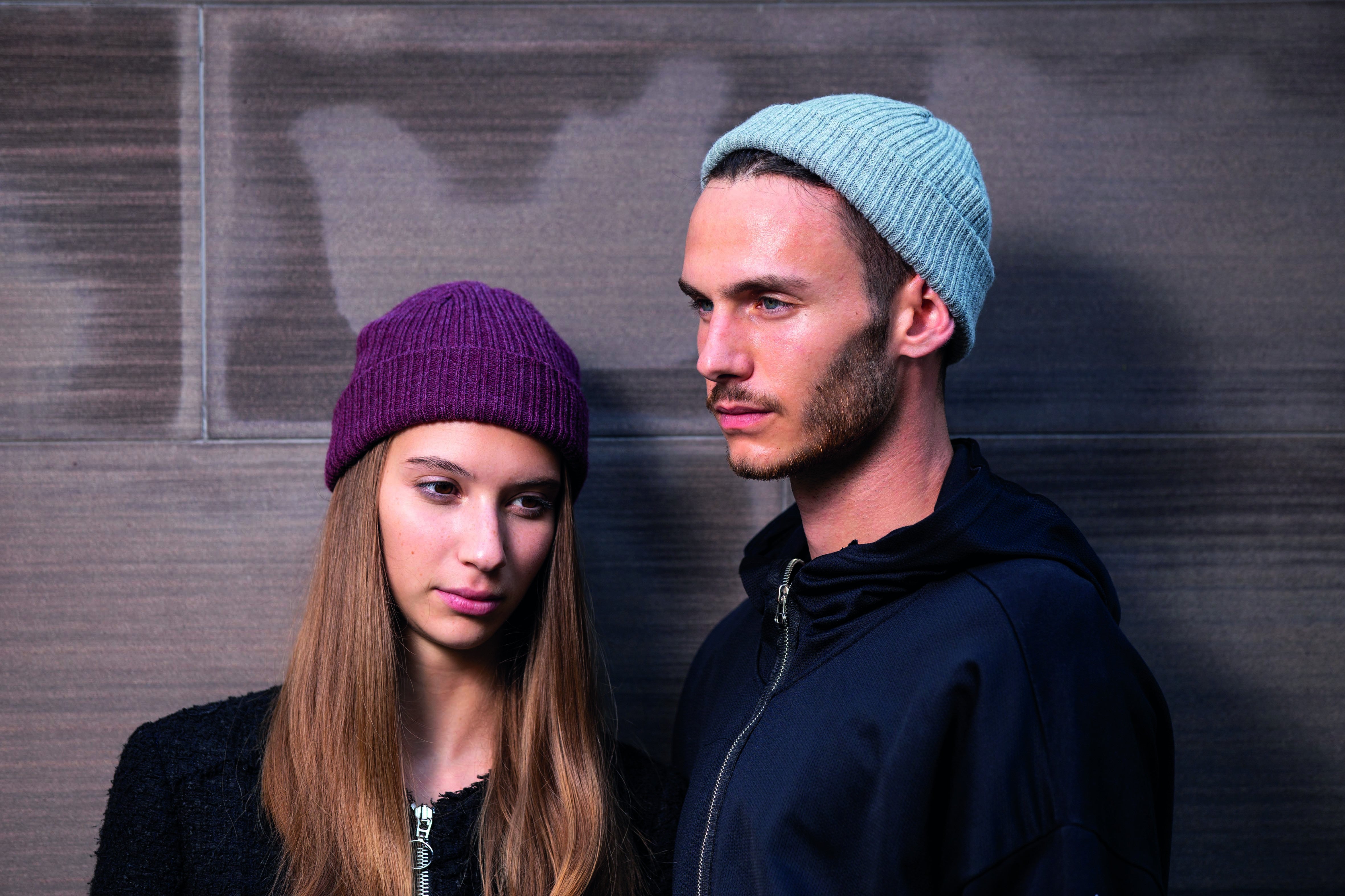 Bonnet avec revers