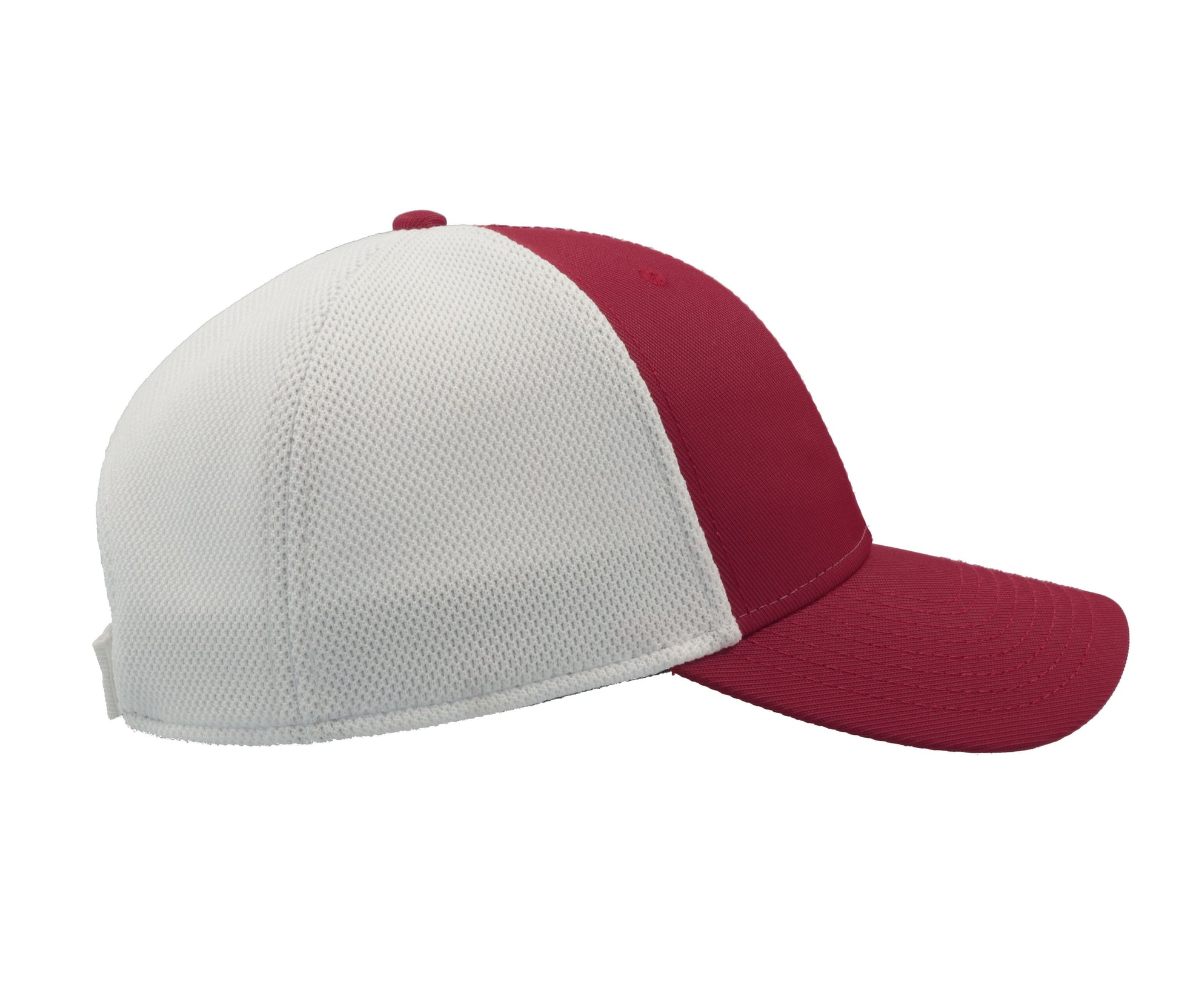 Casquette de Sport - Burgundy/white