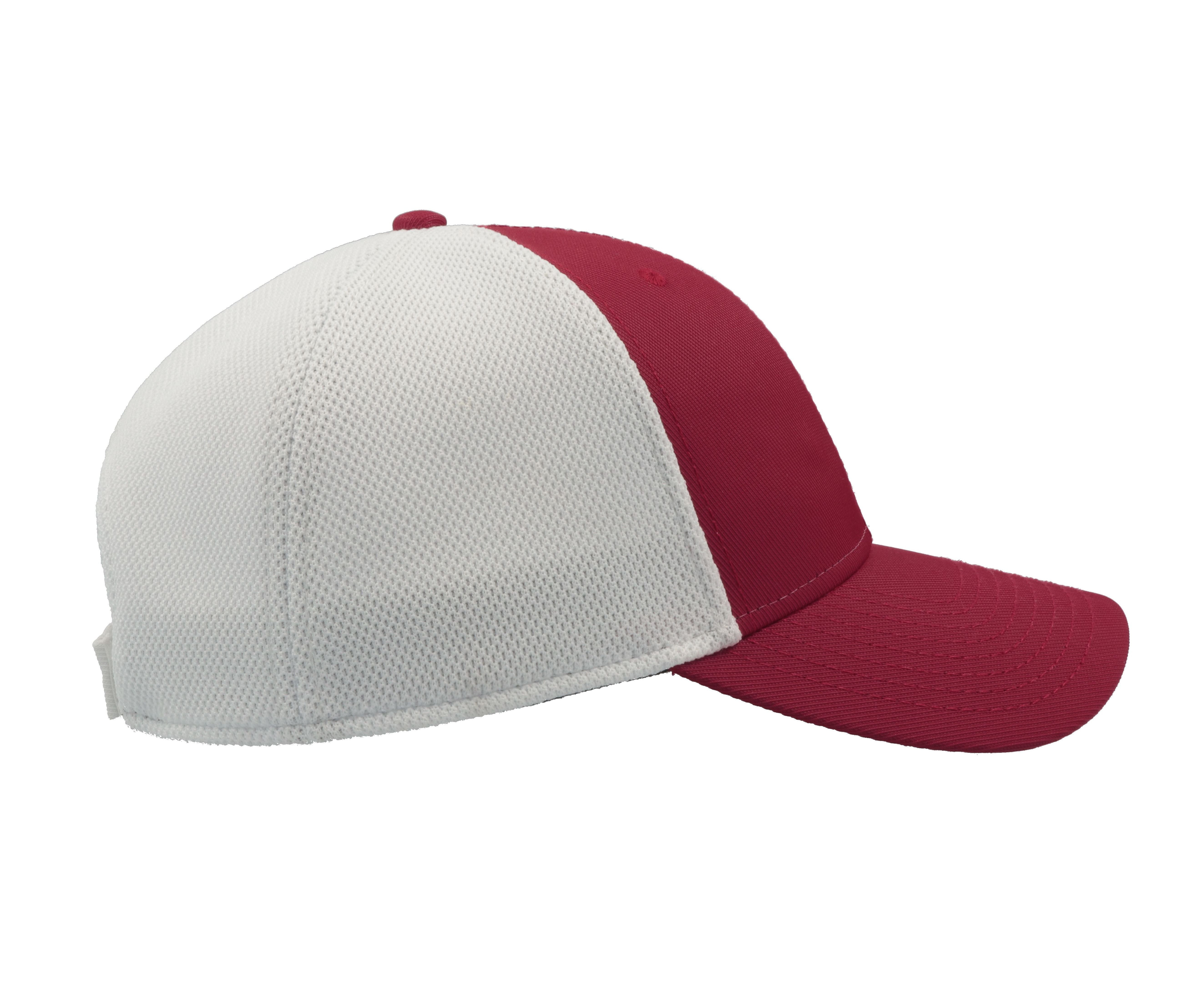 Casquette de Sport - Burgundy/white