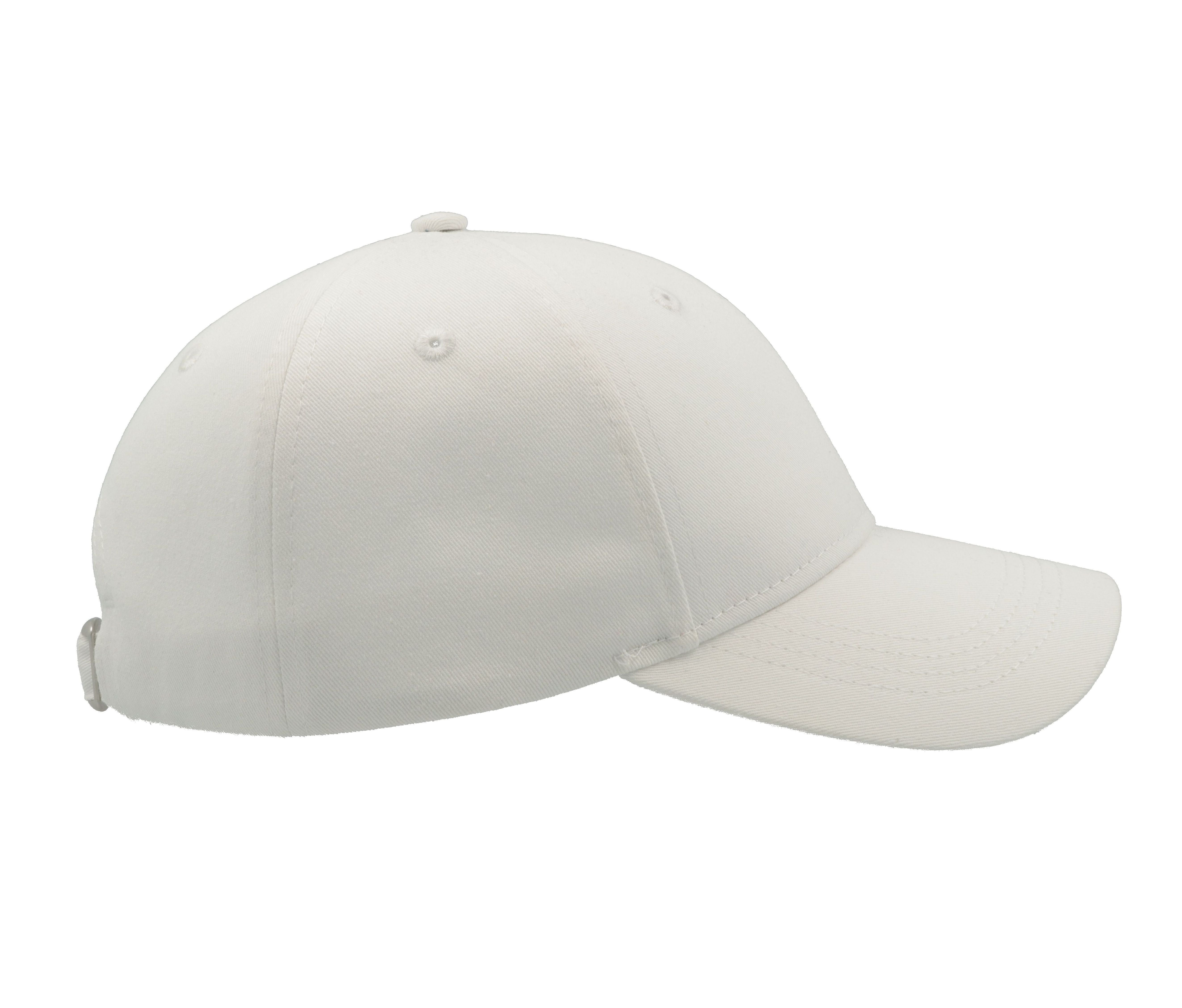 Casquette de Sport 6 Pans - White