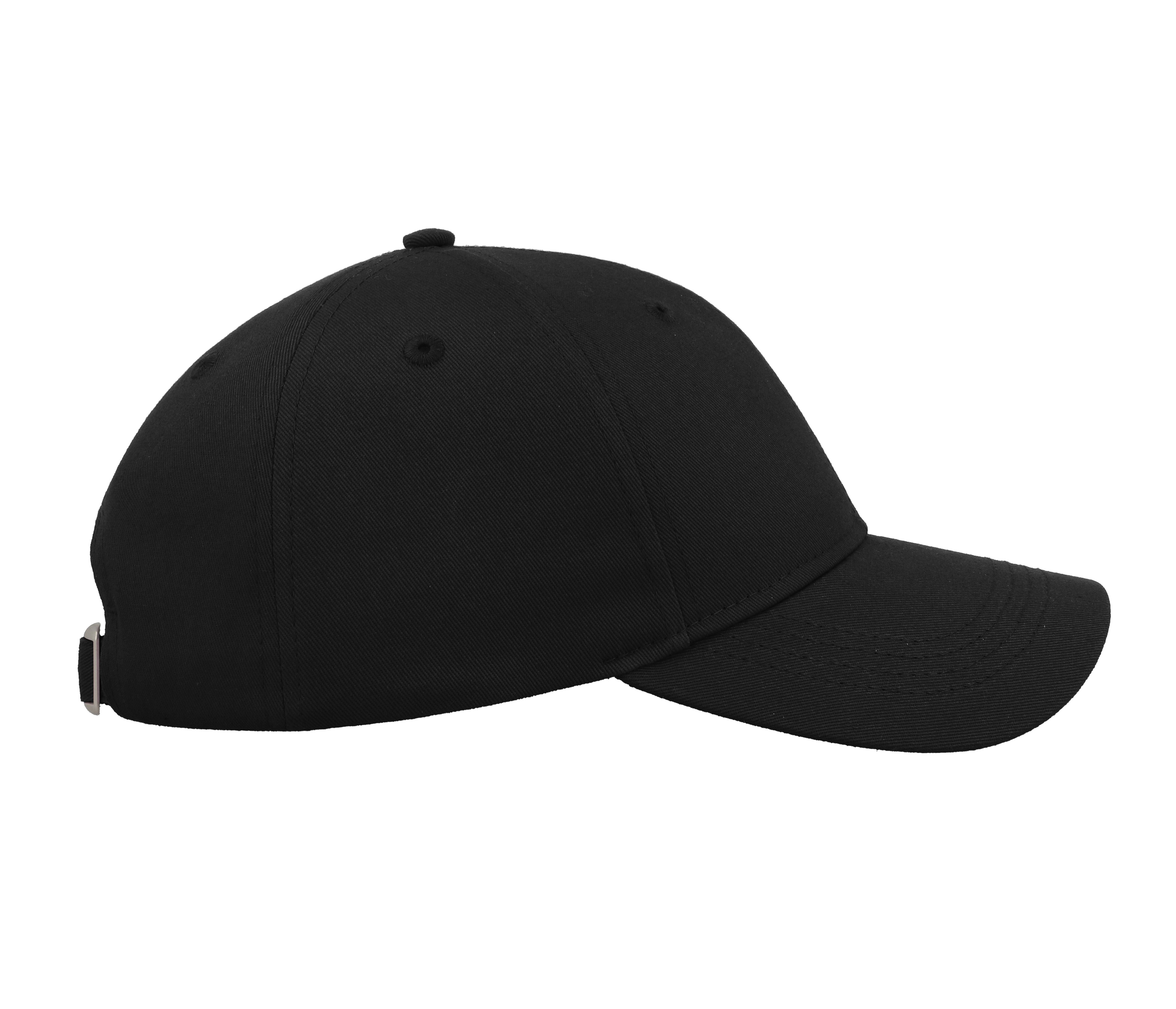 Casquette de Sport 6 Pans - Black
