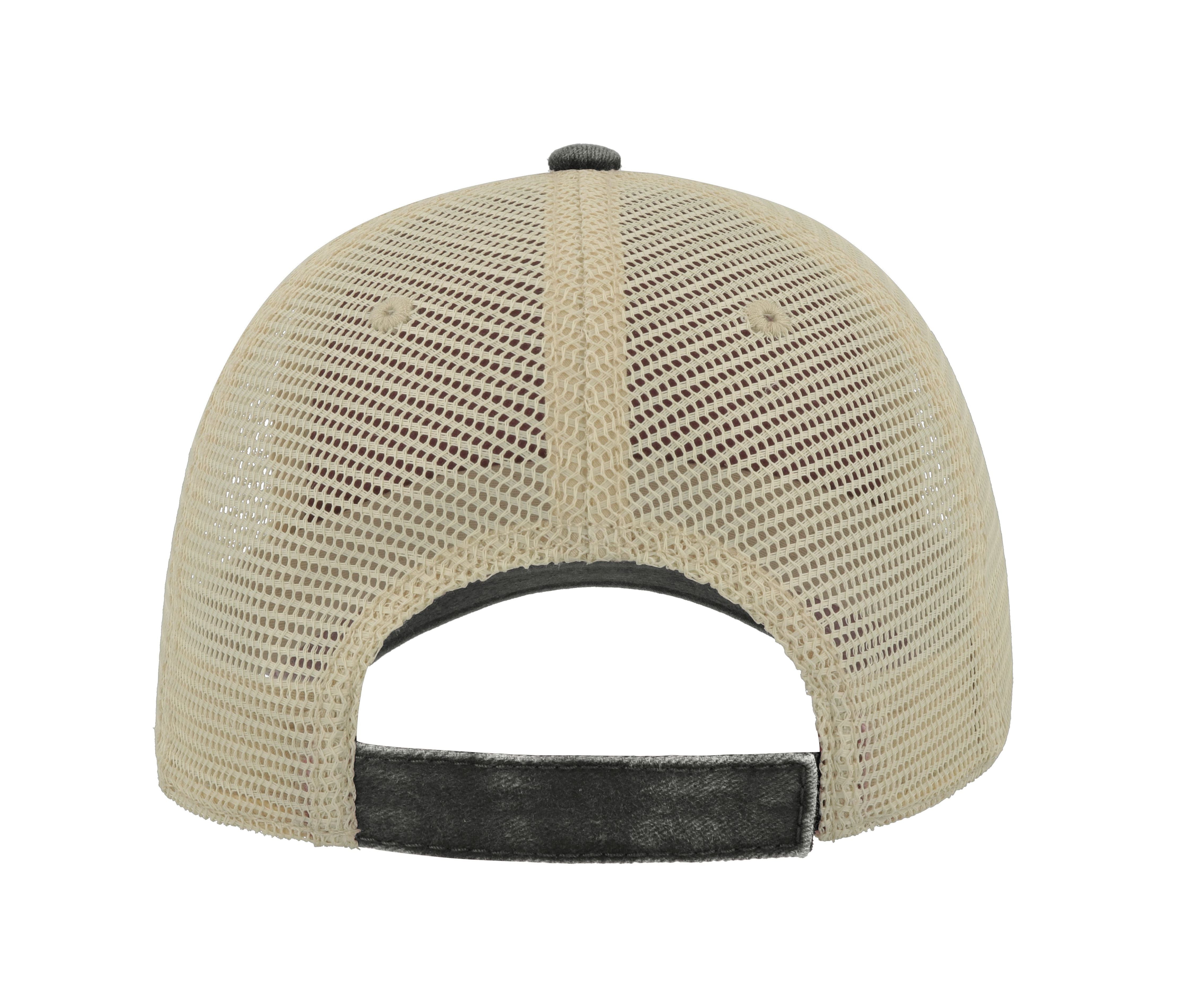 Casquette 6 Pans Case - Black/stone