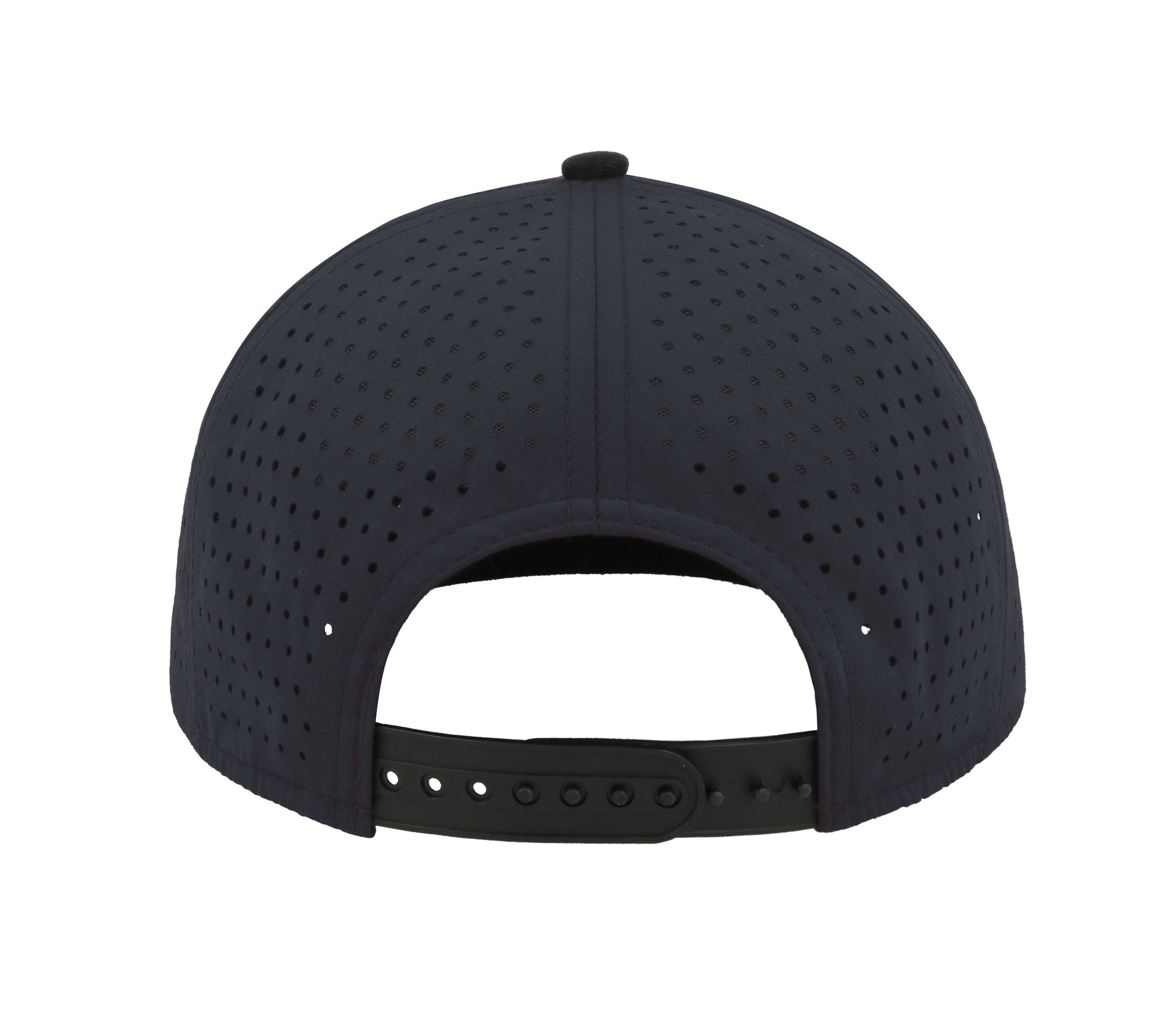 Casquette Visière Plate 6 Pans - Navy/black