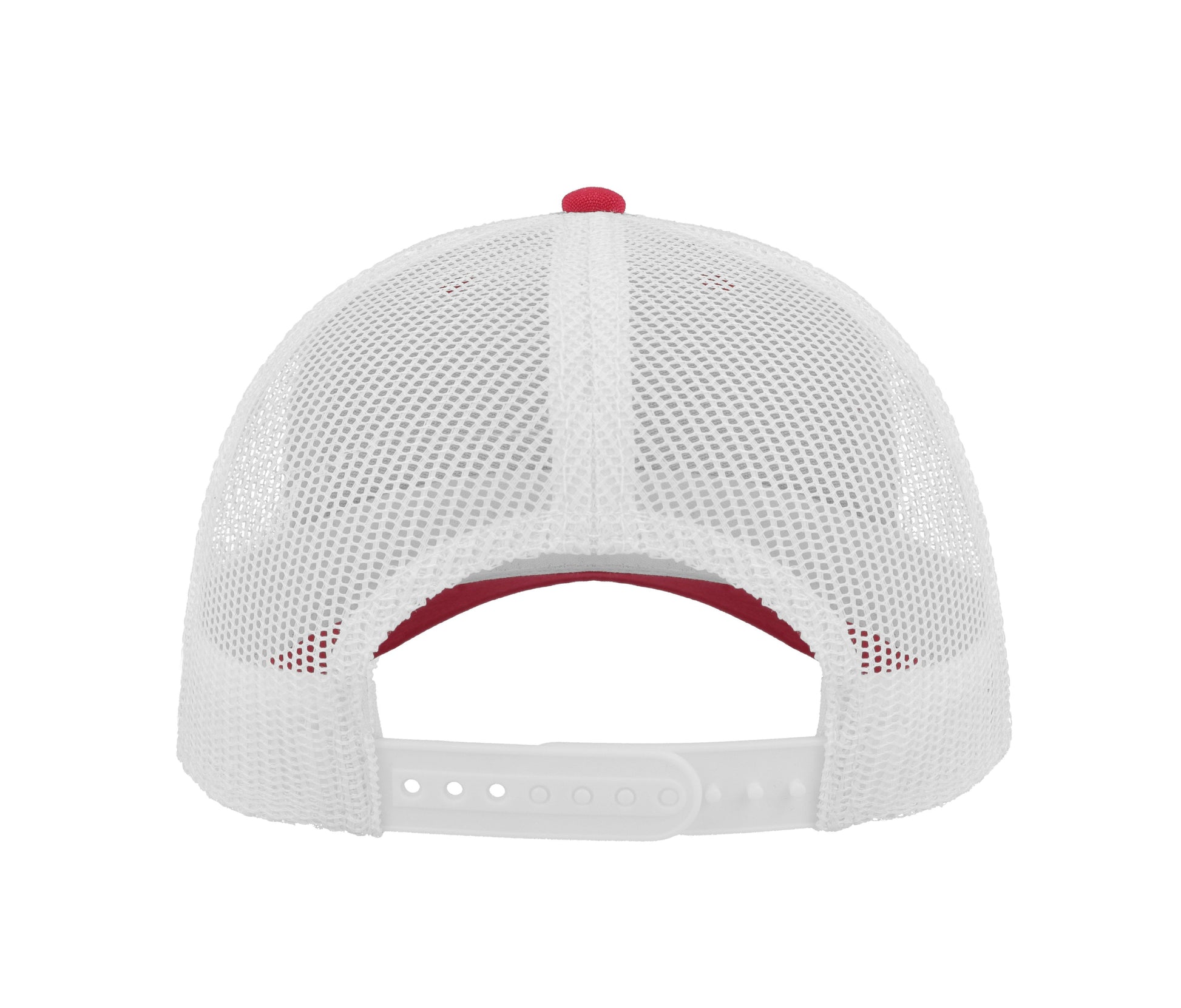 Casquette en Coton et Polyester Recyclé - Red/white