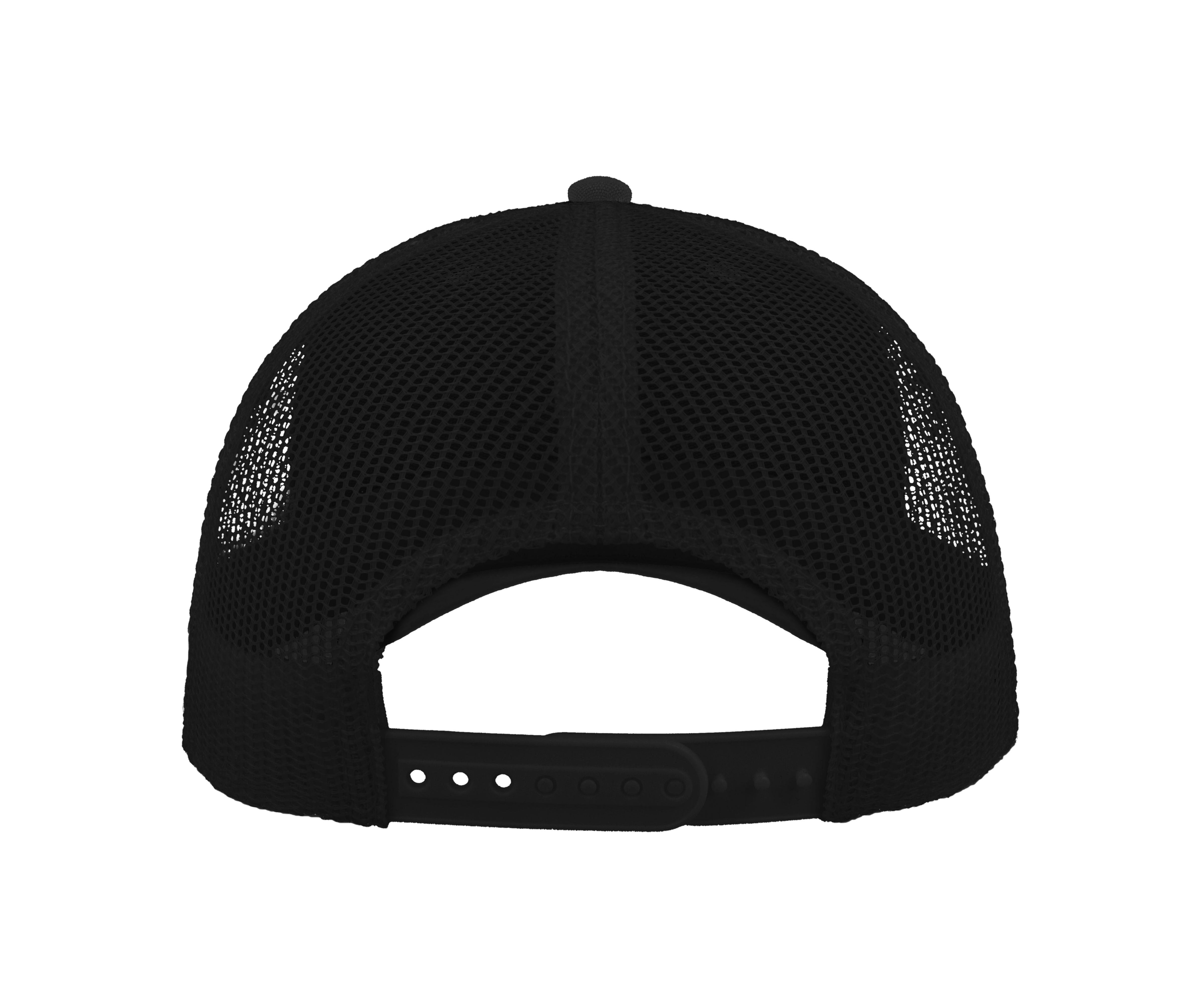 Casquette en Coton et Polyester Recyclé - Black/black