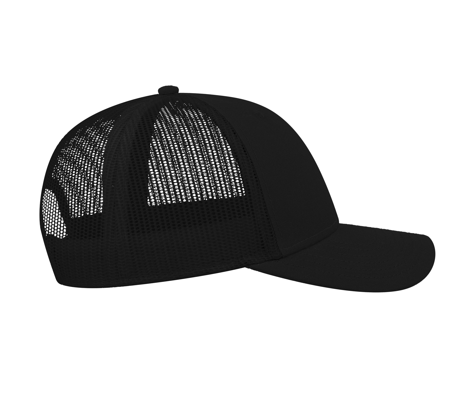 Casquette en Coton et Polyester Recyclé - Black/black