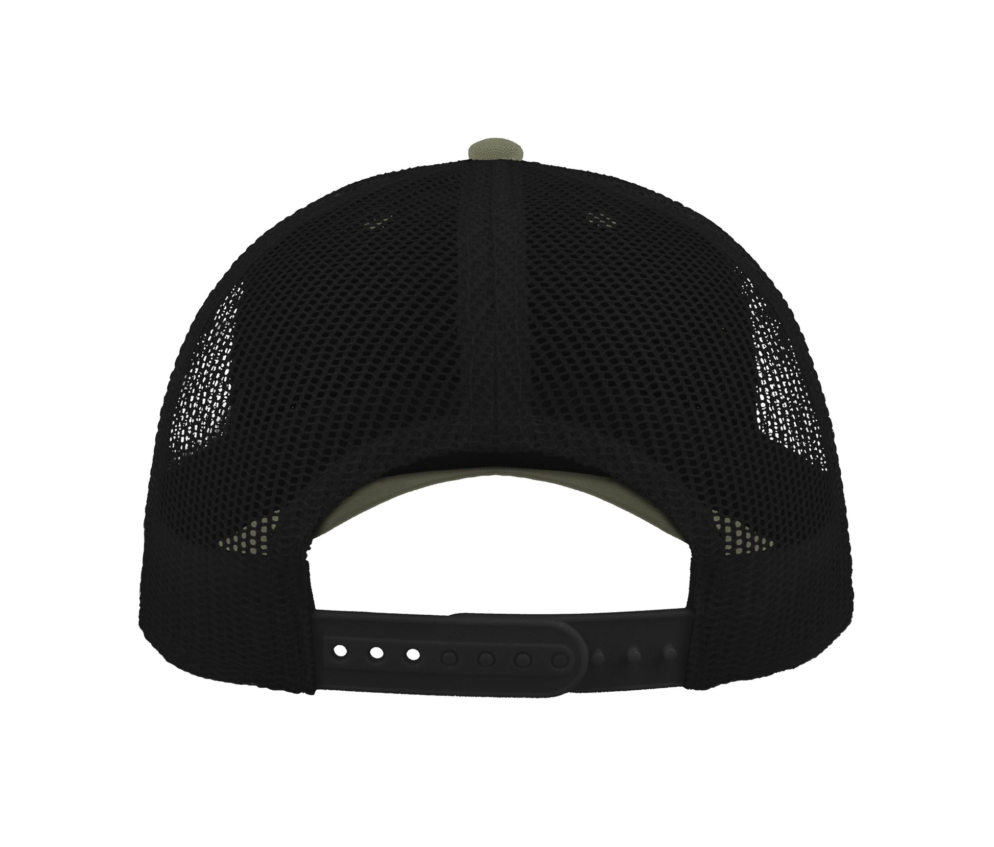 Casquette en Coton et Polyester Recyclé - Olive/black