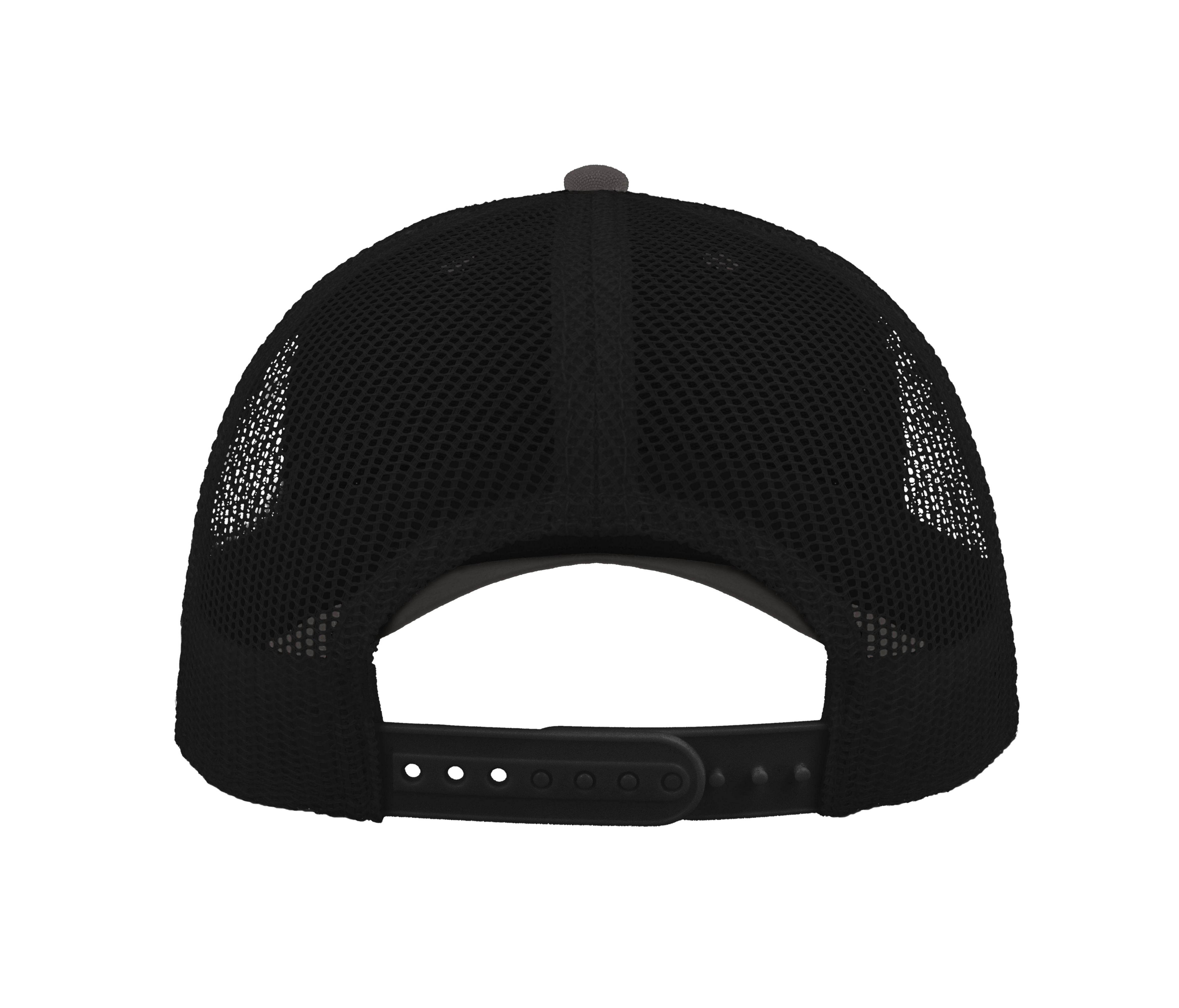 Casquette en Coton et Polyester Recyclé - Dark Grey/black