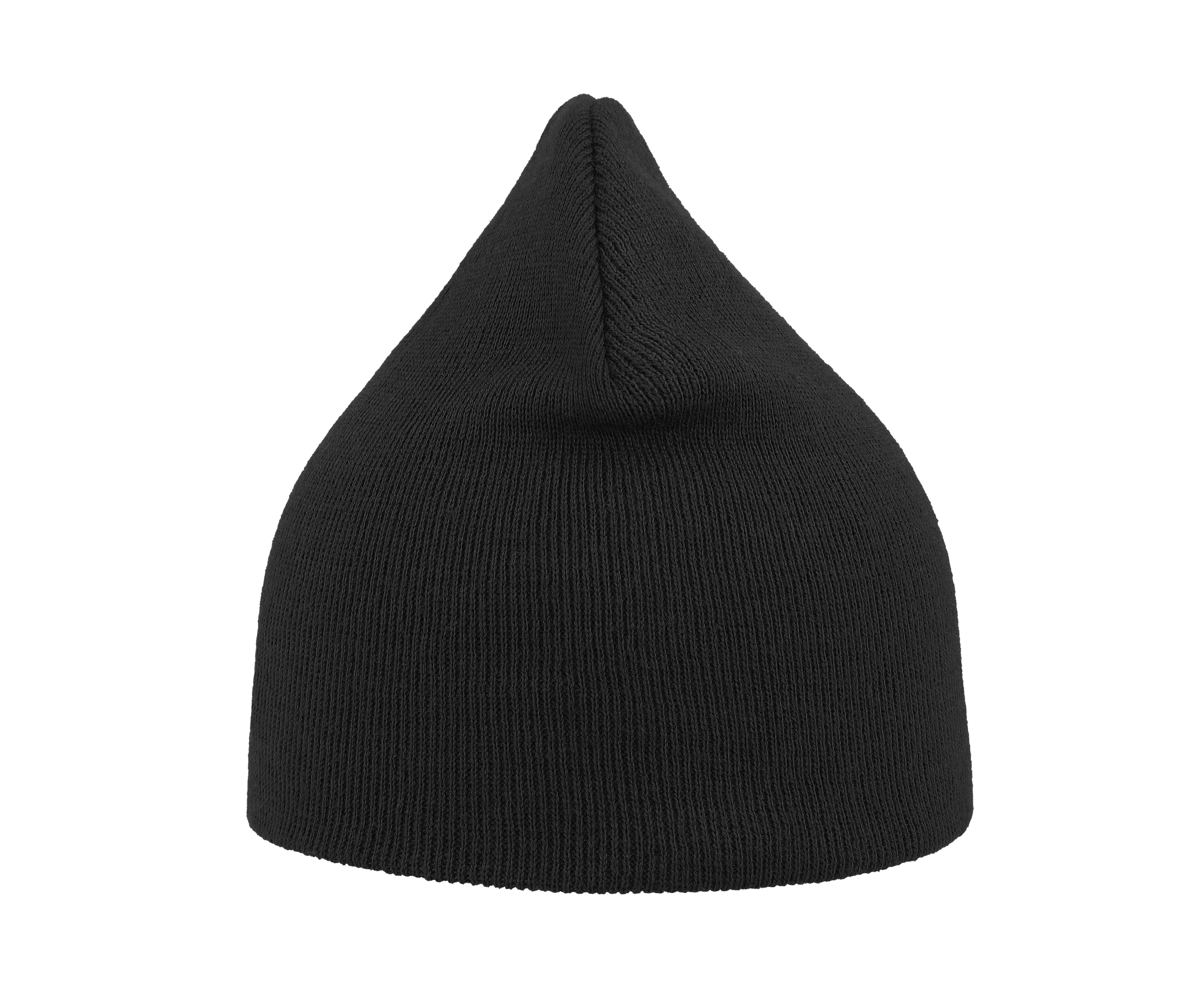 Bonnet en Polyester Recyclé - Black