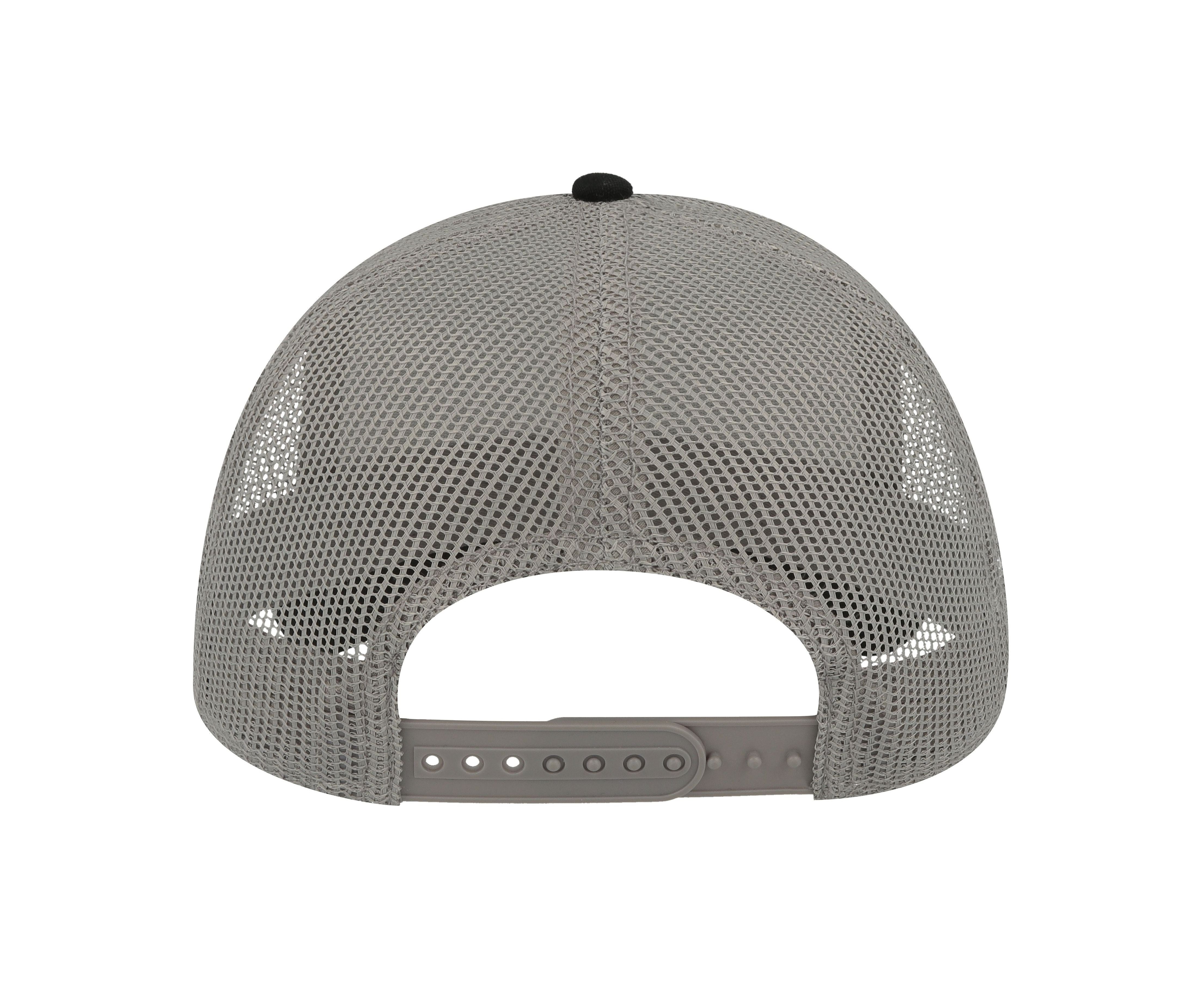 Casquette Rapper en Coton Canvas - Black/grey