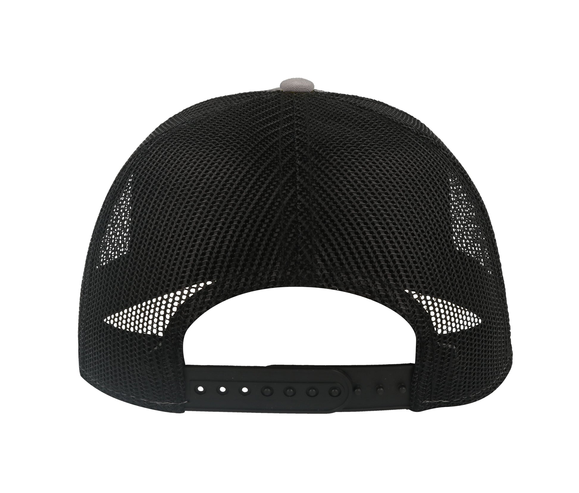 Casquette Rapper en Coton Canvas - Grey/black