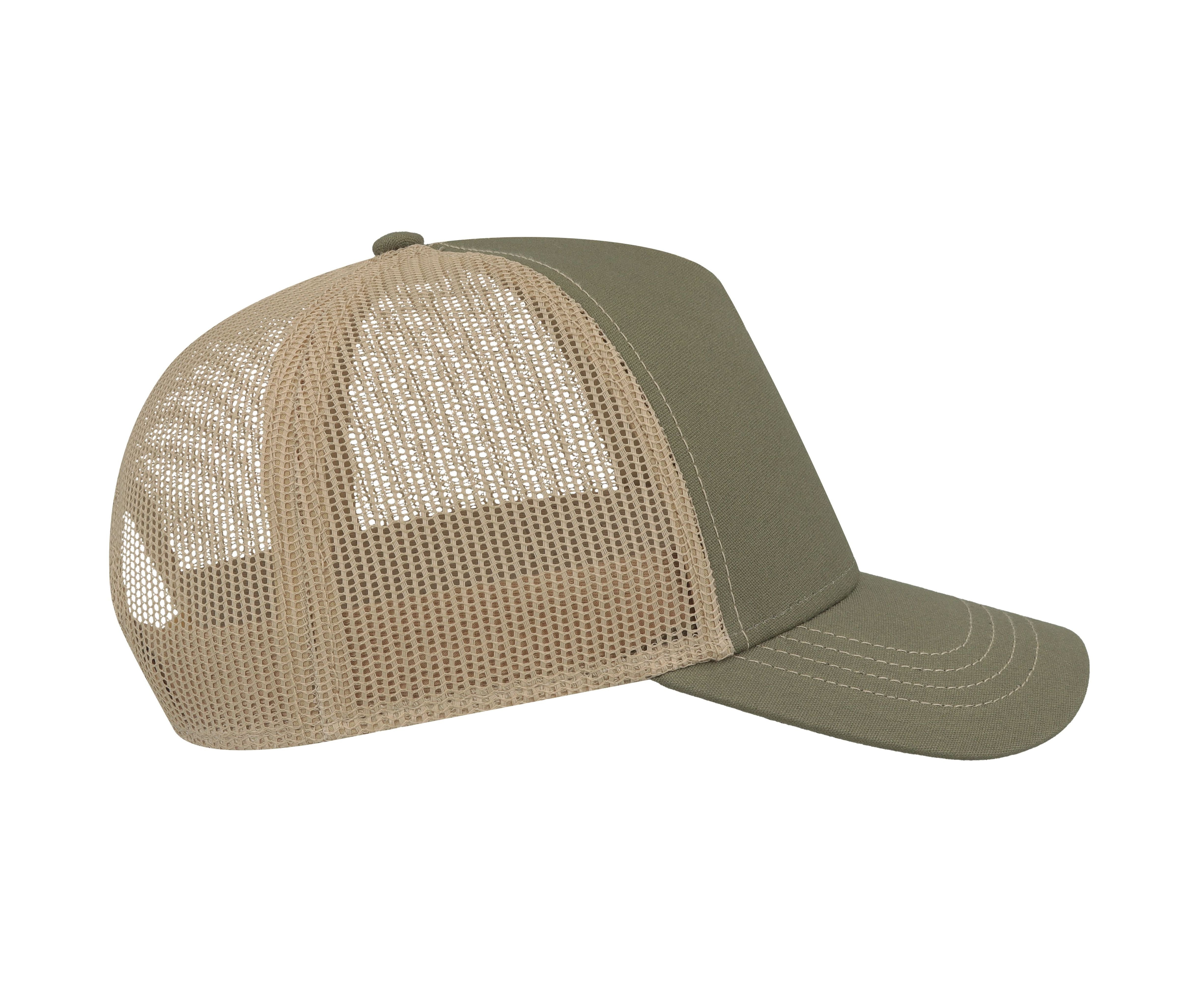 Casquette Rapper en Coton Canvas - Olive/khaki