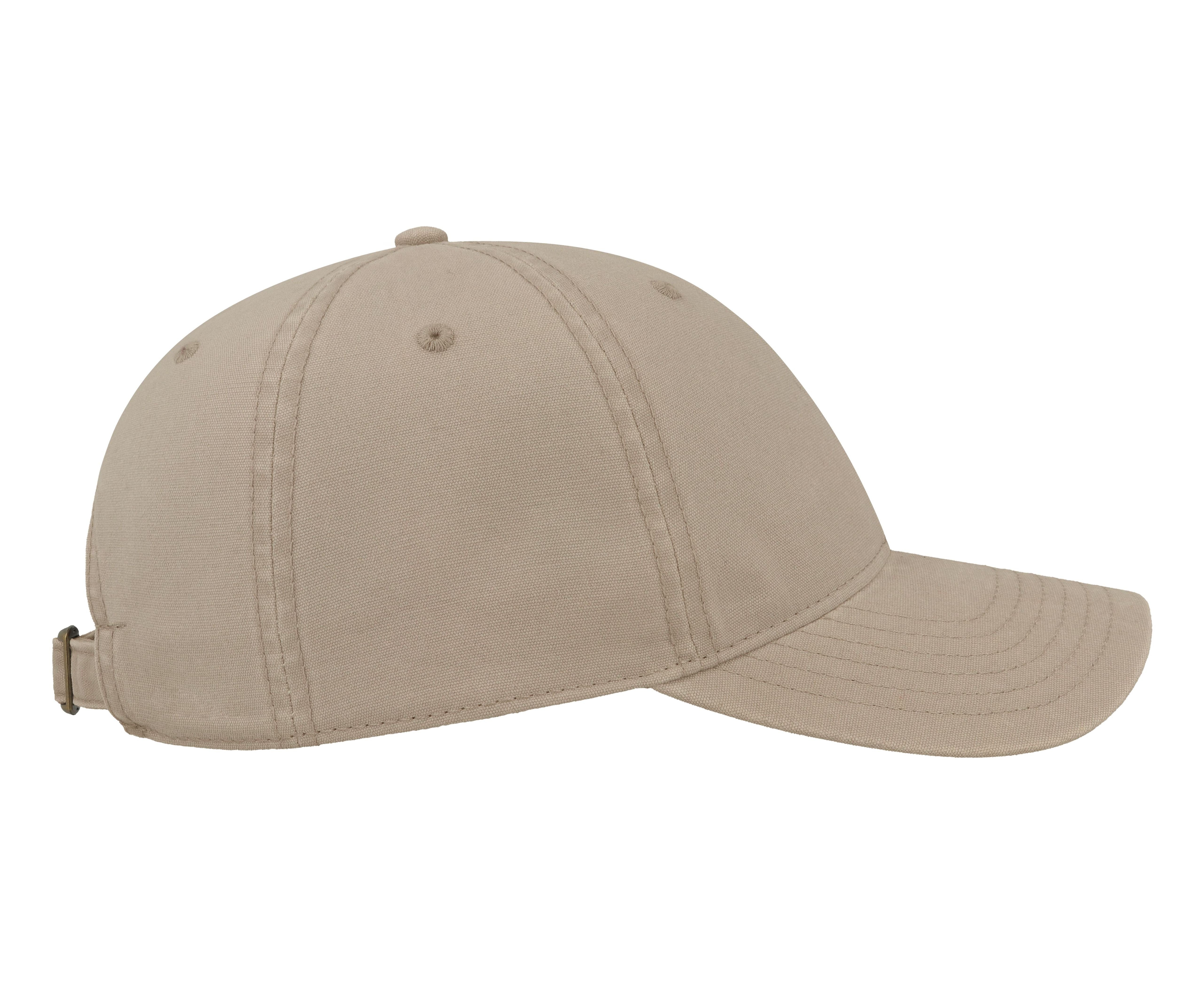 Casquette Baseball 6 Pans - Stone