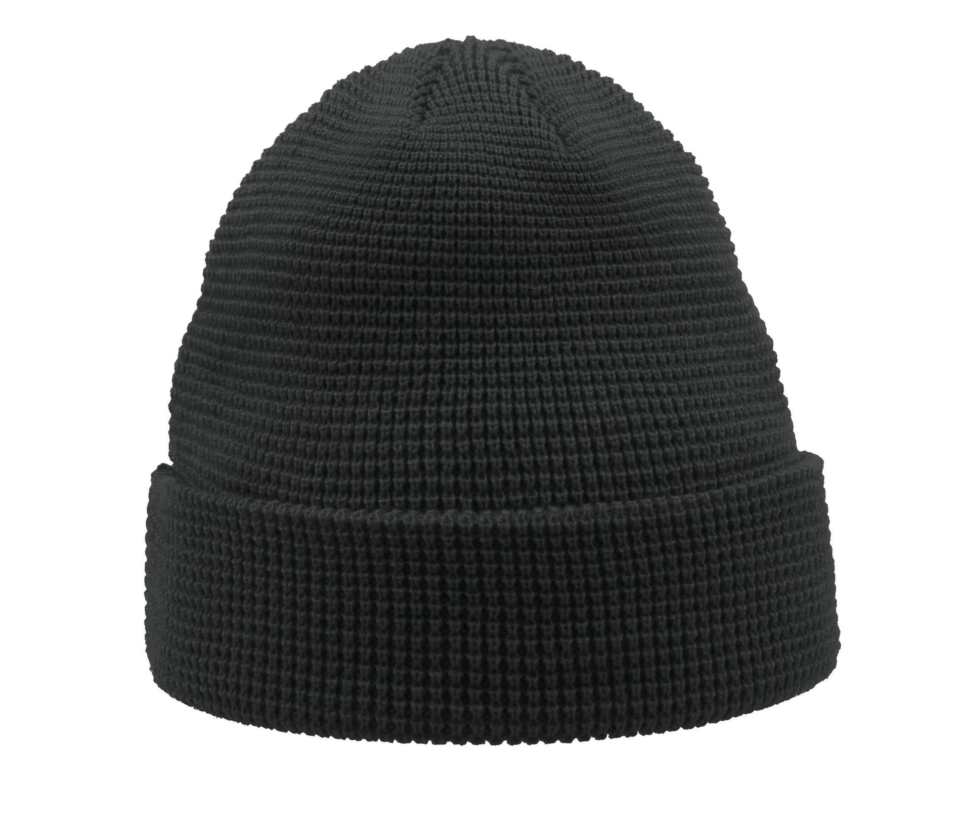 Bonnet Maille Gaufrée - Dark Grey